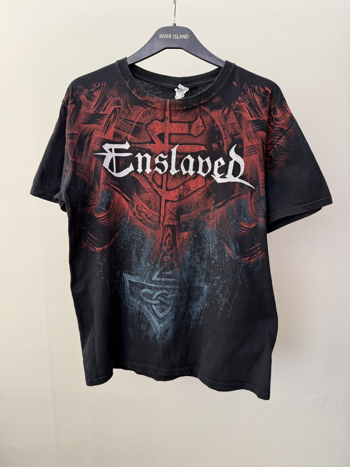 Other Vintage Enslaved 2010 tour faded t-shirt Size US M / EU 48-50 / 2 - 2 Thumbnail