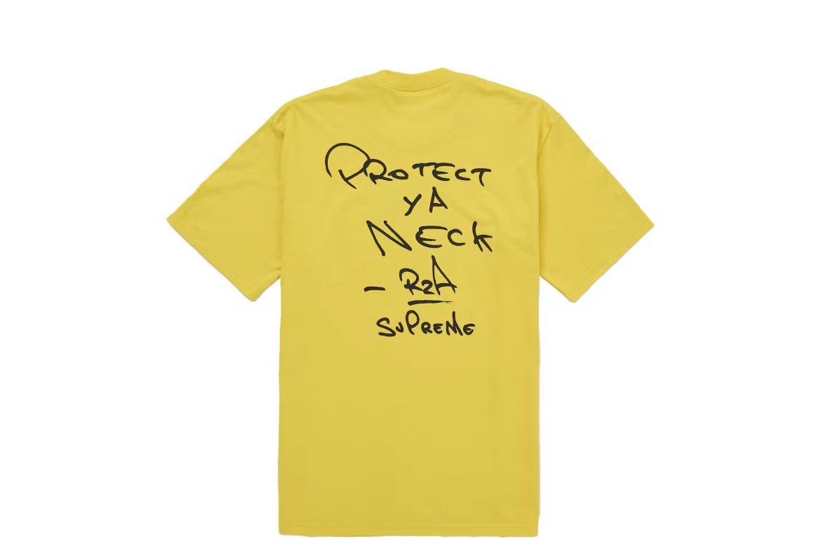 Supreme Supreme Wu Tang Clan RZA Tee Yellow Size Large Size US L / EU 52-54 / 3 - 4 Thumbnail