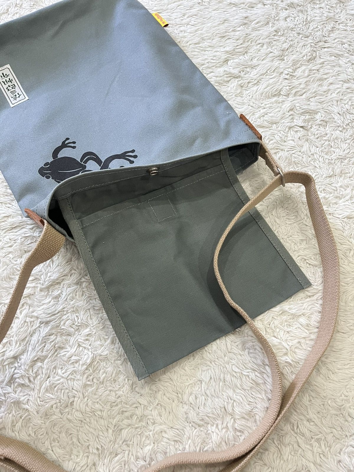 Ichizawa Shinzaburo Hanpu ichizawa shinzaburo hanpu x ki-yan stuzio canvas sling bag Size ONE SIZE - 5 Thumbnail