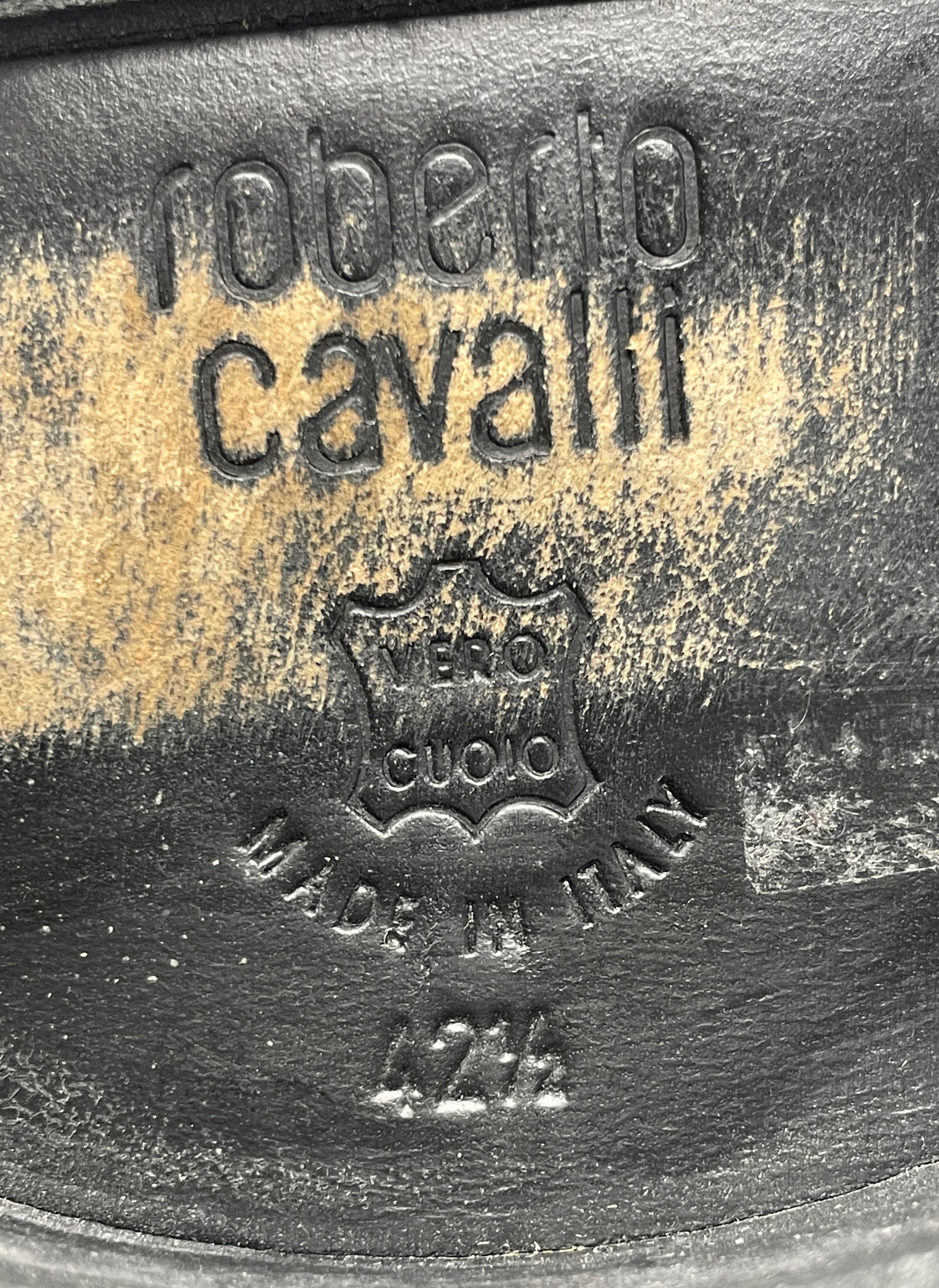Roberto Cavalli Roberto Cavalli Leather Boots Made in Italy size 42.5 Size US 9.5 / EU 42-43 - 6 Thumbnail