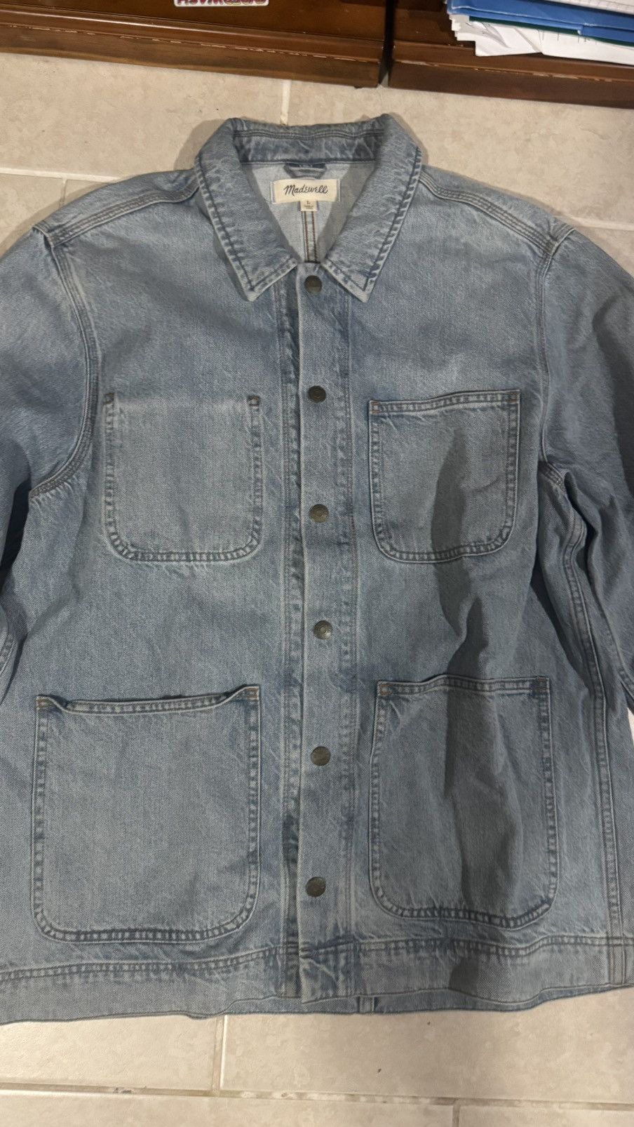 Madewell Men’s chore Size US L / EU 52-54 / 3 - 2 Thumbnail