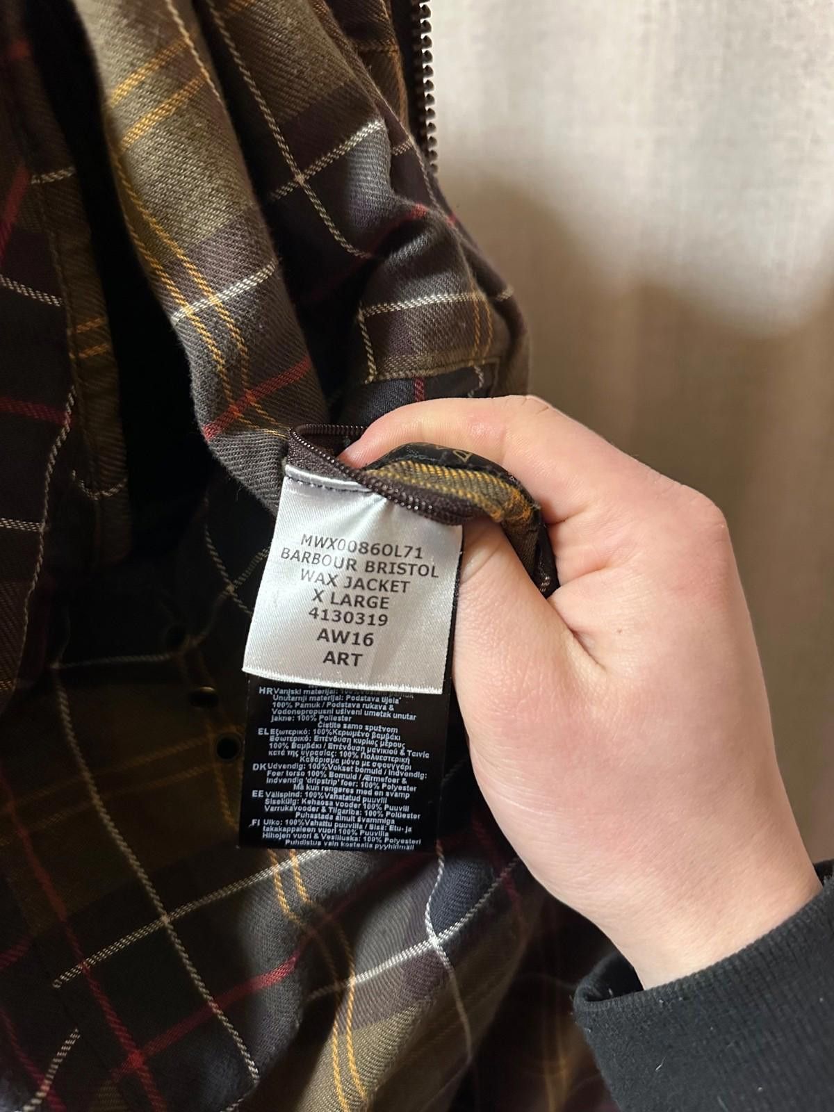 Barbour Barbour Classic Bristol Wax Cotton Olive Mens Jacket Coat XL Size US XL / EU 56 / 4 - 12 Thumbnail