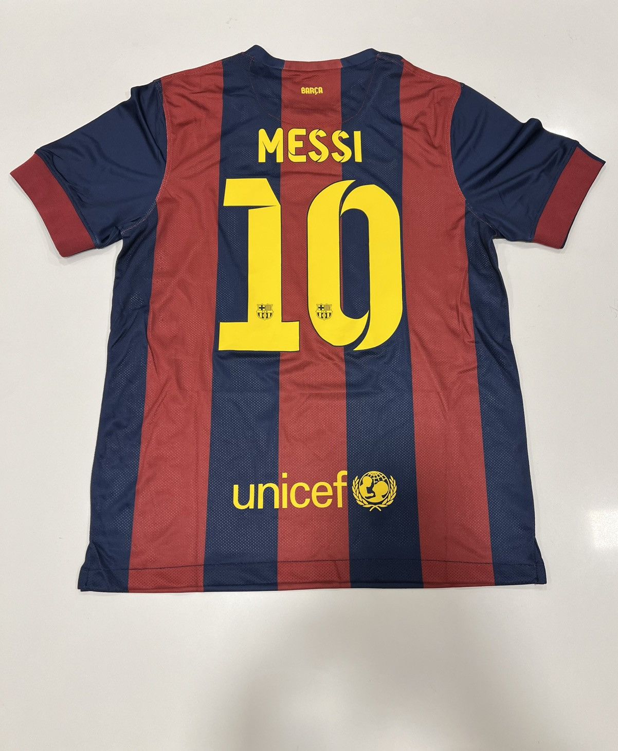 Vintage 2014/15-Barcelona-Messi-Blue/Red-M Size US L / EU 52-54 / 3 - 1 Thumbnail