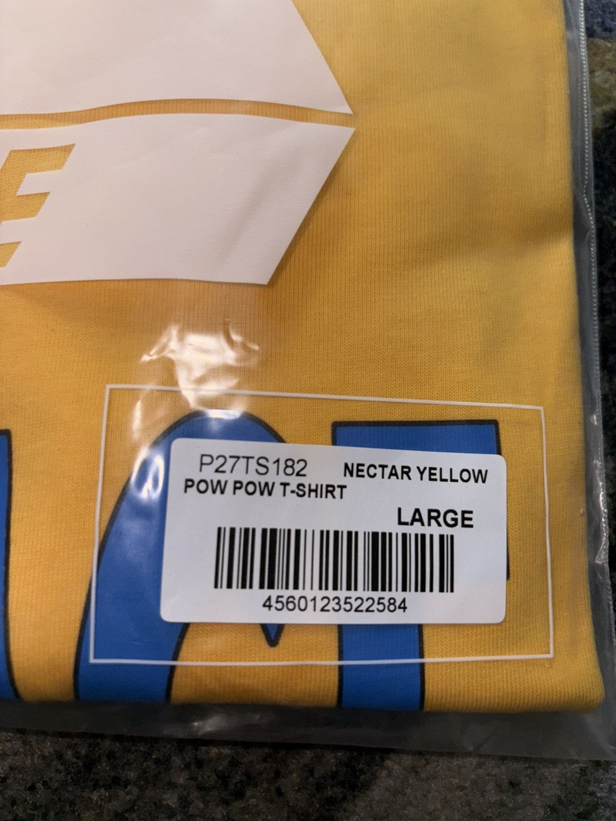 Palace Palace Pow Pow T-Shirt Nectar Yellow Size US L / EU 52-54 / 3 - 3 Thumbnail