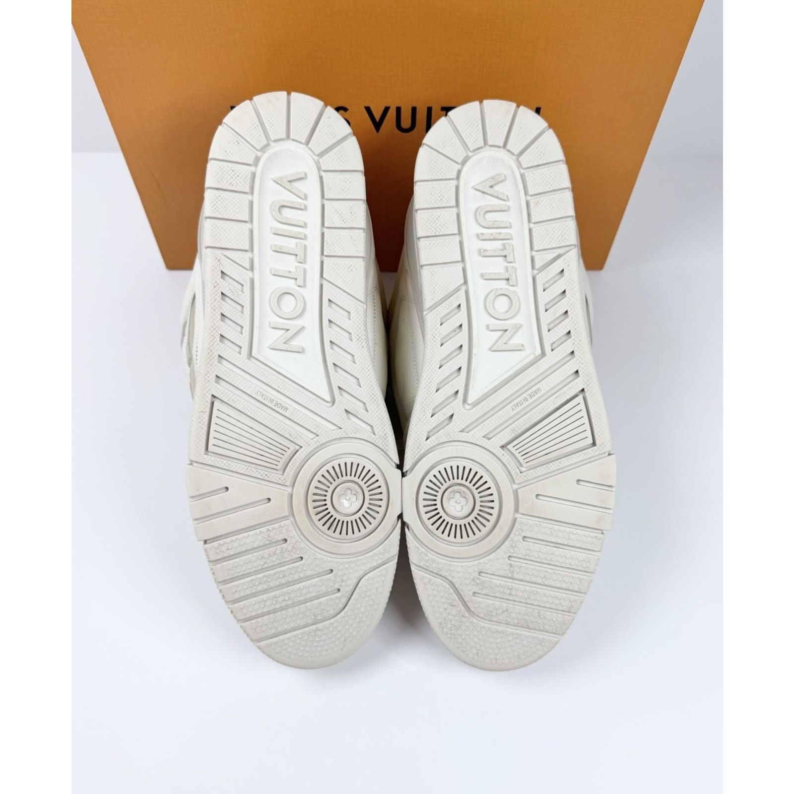 Louis Vuitton Size 10LV/11US - Louis Vuitton Skate White Trainers Size US 11 / EU 44 - 8 Thumbnail