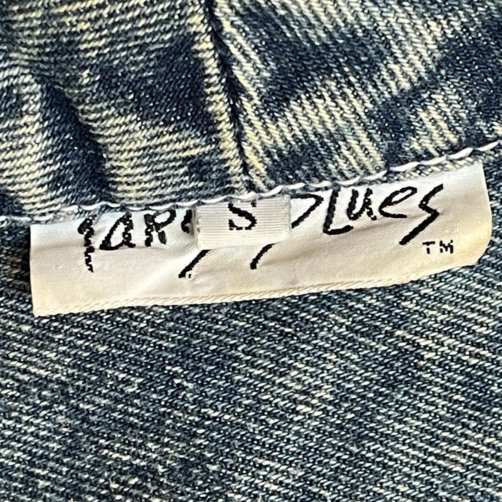 Vintage VINTAGE 90s Paris Blues Acid Wash Denim Jacket Size Small Size S / US 4 / IT 40 - 3 Thumbnail