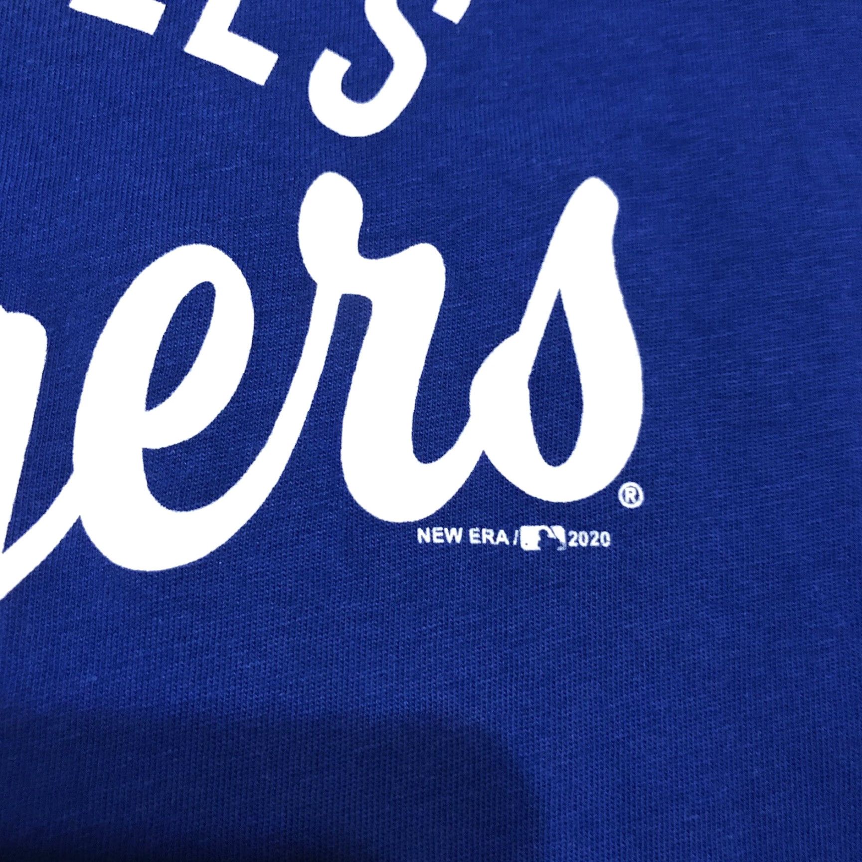New Era New Era Dodgers T-Shirt MLB Blue Embroidered Logo XL Mens Short Sleeve Crew Neck Size US XL / EU 56 / 4 - 3 Thumbnail