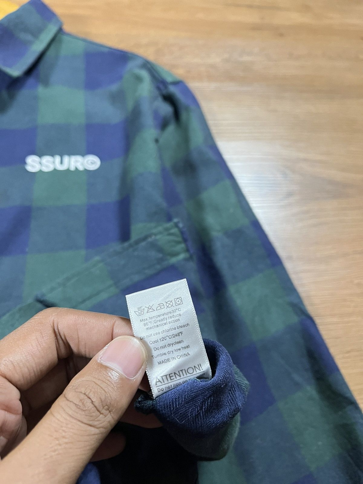 SSUR Japanese brand x Ssurplus flannel shirt Size US M / EU 48-50 / 2 - 5 Thumbnail