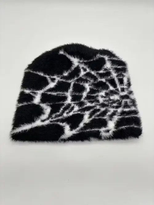 Other Mohair Spider Web Beanie (black) Size ONE SIZE - 2 Thumbnail