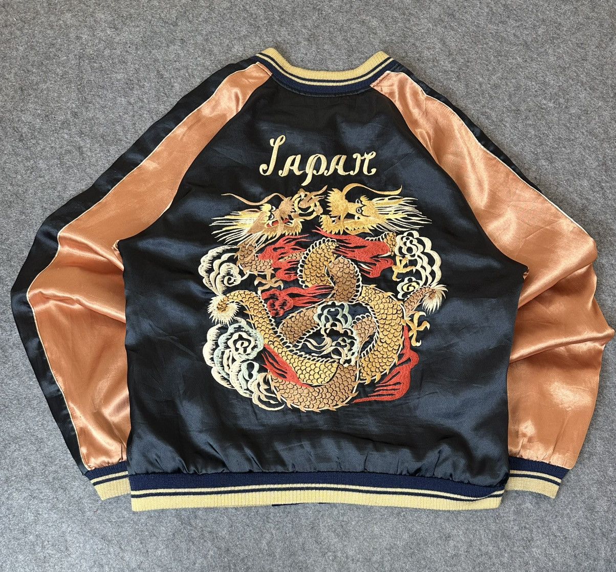 Japanese Brand Sukajan Tailor Toyo Japanese reversible souvenir jacket. Size US L / EU 52-54 / 3 - 6 Thumbnail