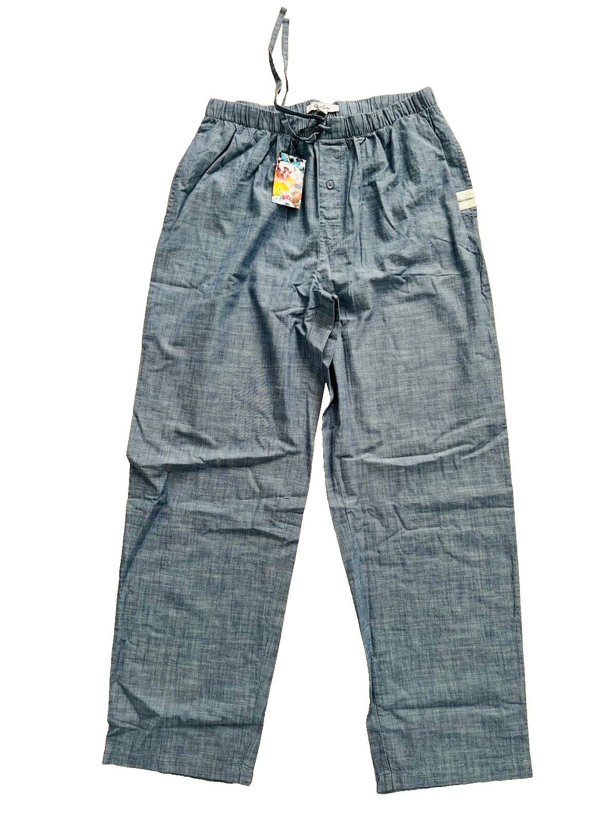 Robert Graham Robert Graham Loungewear Pyjama Pants Chambray Blue ( L ) Size US 34 / EU 50 - 2 Thumbnail