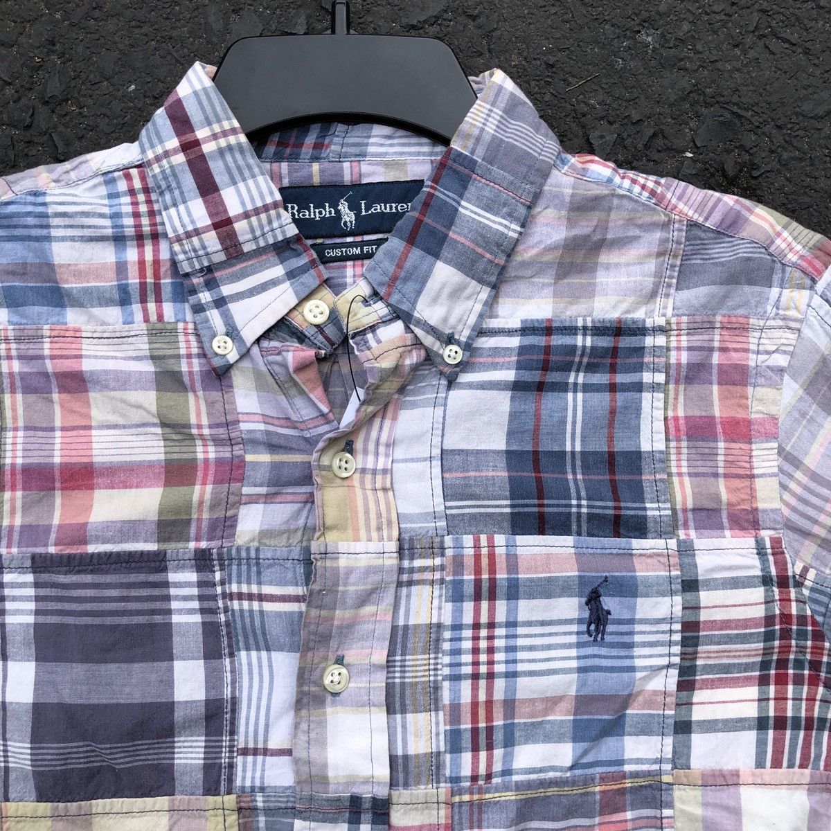 Polo Ralph Lauren × RRL Ralph Lauren × Ralph Lauren POLO RALPH LAUREN patchwork shirt Size US S / EU 44-46 / 1 - 3 Thumbnail