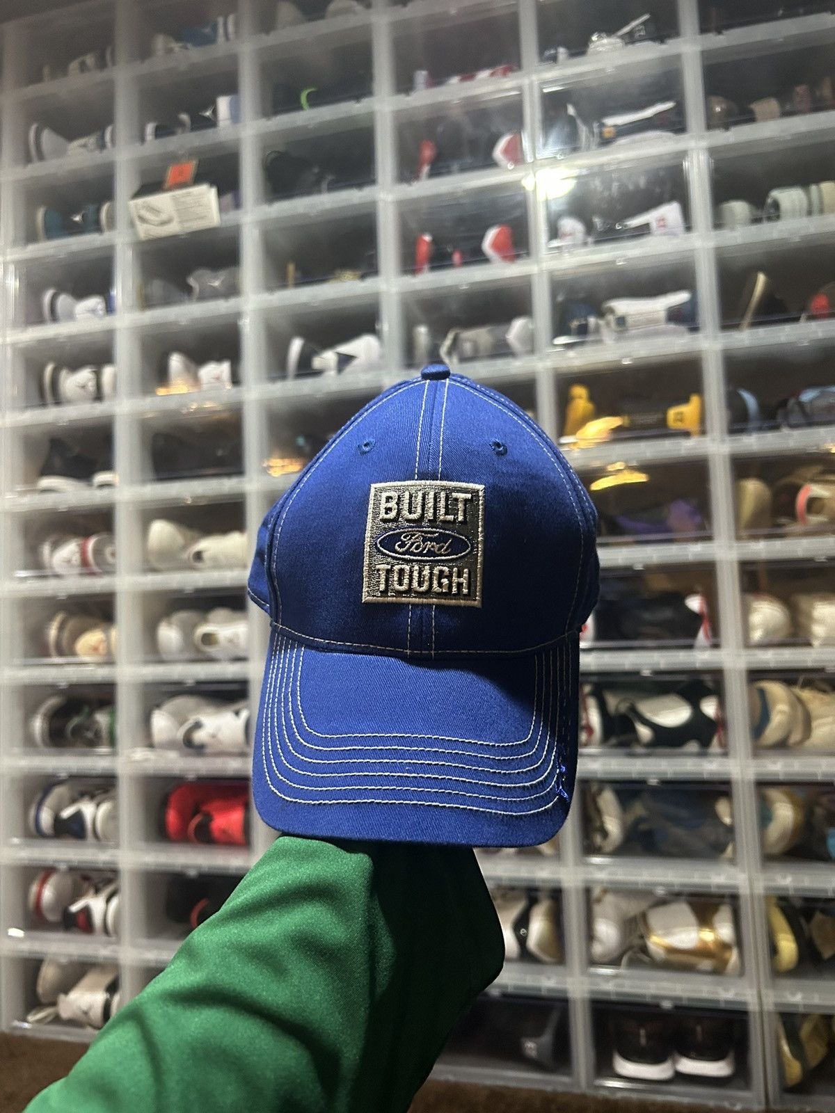 Ford × Vintage Vintage Ford Built tough Hat ! Size ONE SIZE - 4 Thumbnail