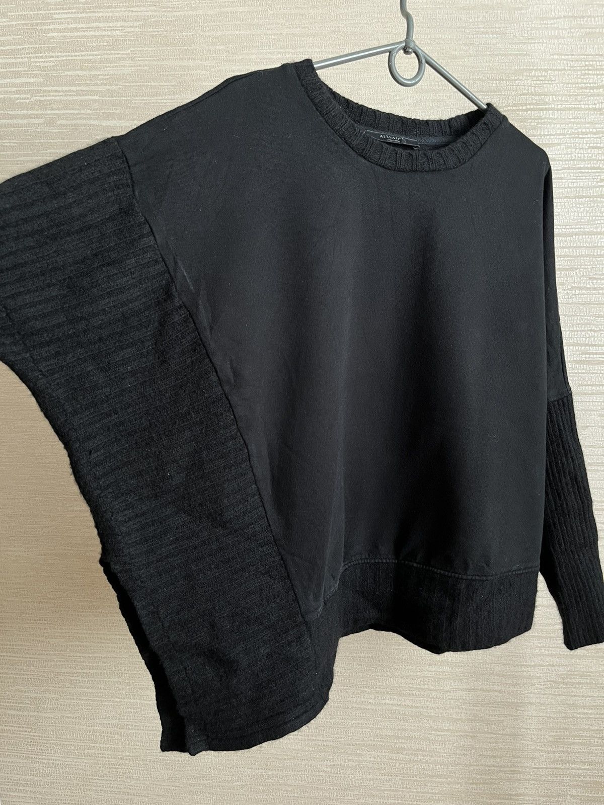 Allsaints AllSaints Nia Drape Sweat Women’s All Saints Asymmetry Size M / US 6-8 / IT 42-44 - 2 Thumbnail