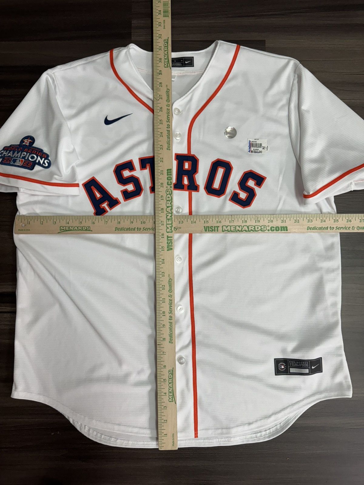 Nike Astros Martín Maldonado MLB World Series Stitched Jersey Size US XL / EU 56 / 4 - 8 Thumbnail