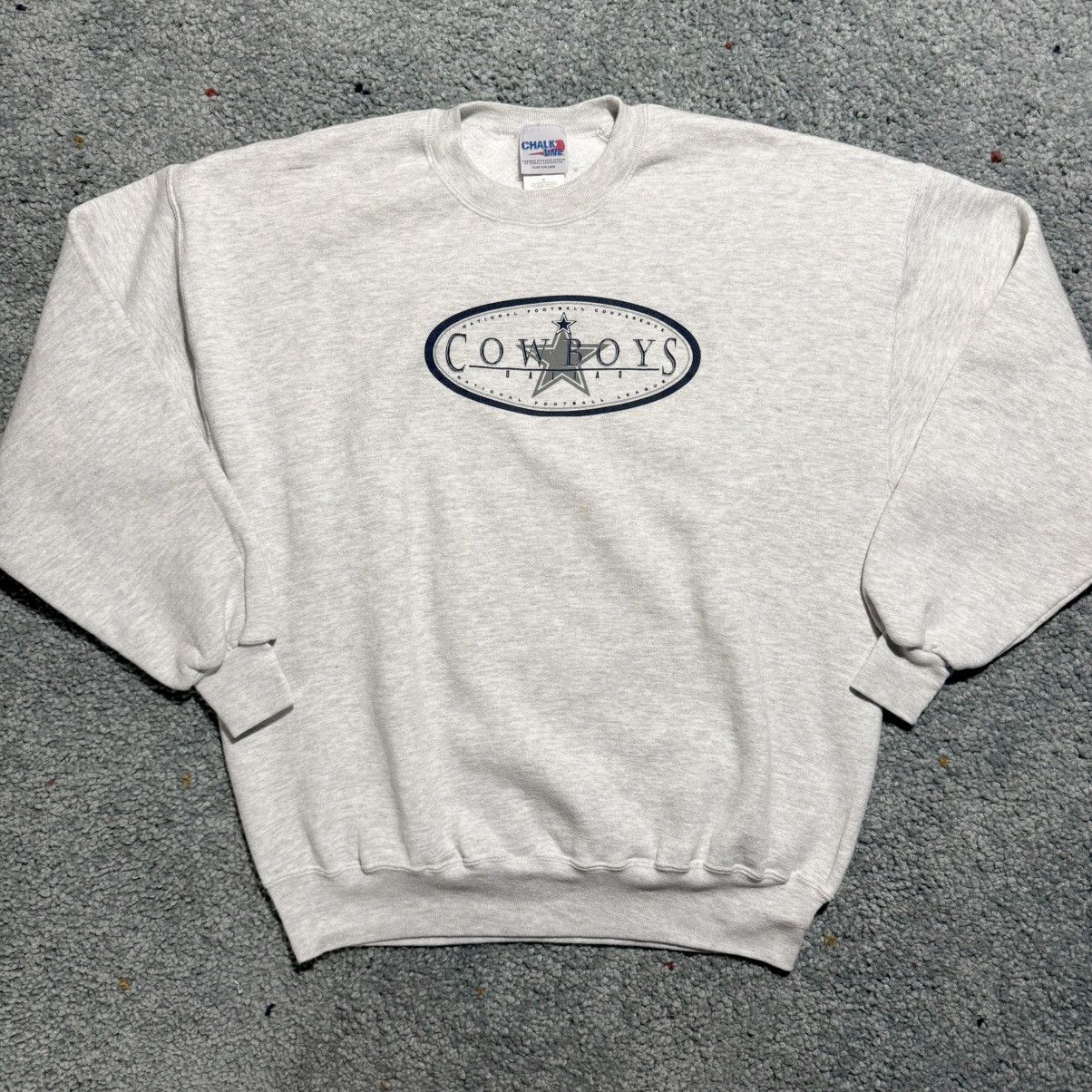 Chalk Line Vintage Dallas Cowboys Crewneck Sweatshirt Size US XL / EU 56 / 4 - 1 Thumbnail