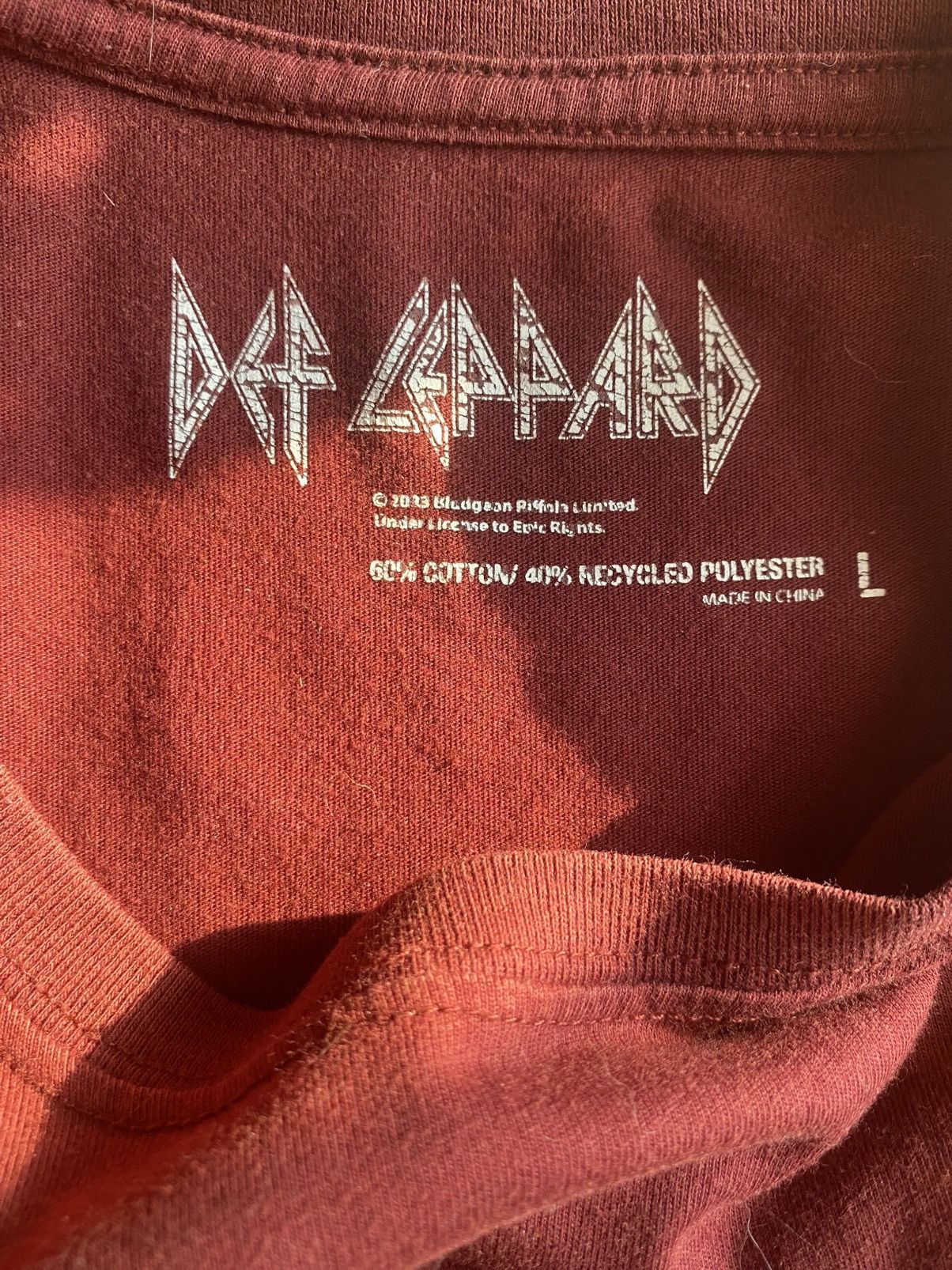 Def Leppard Y2K def leppard band tee Size US L / EU 52-54 / 3 - 3 Thumbnail