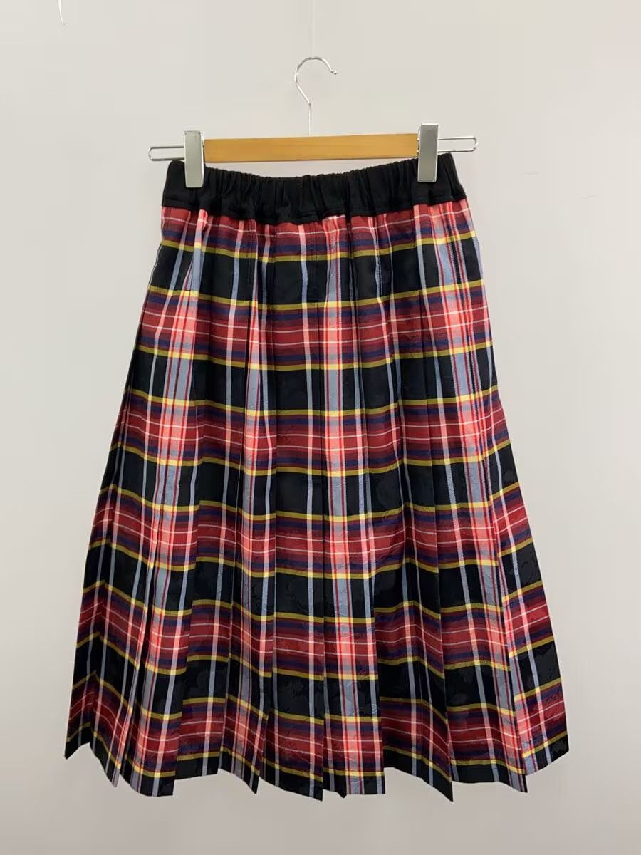 Comme des Garcons Plaid Pleated Skirt Size 25" / US 0 / IT 36 - 2 Thumbnail
