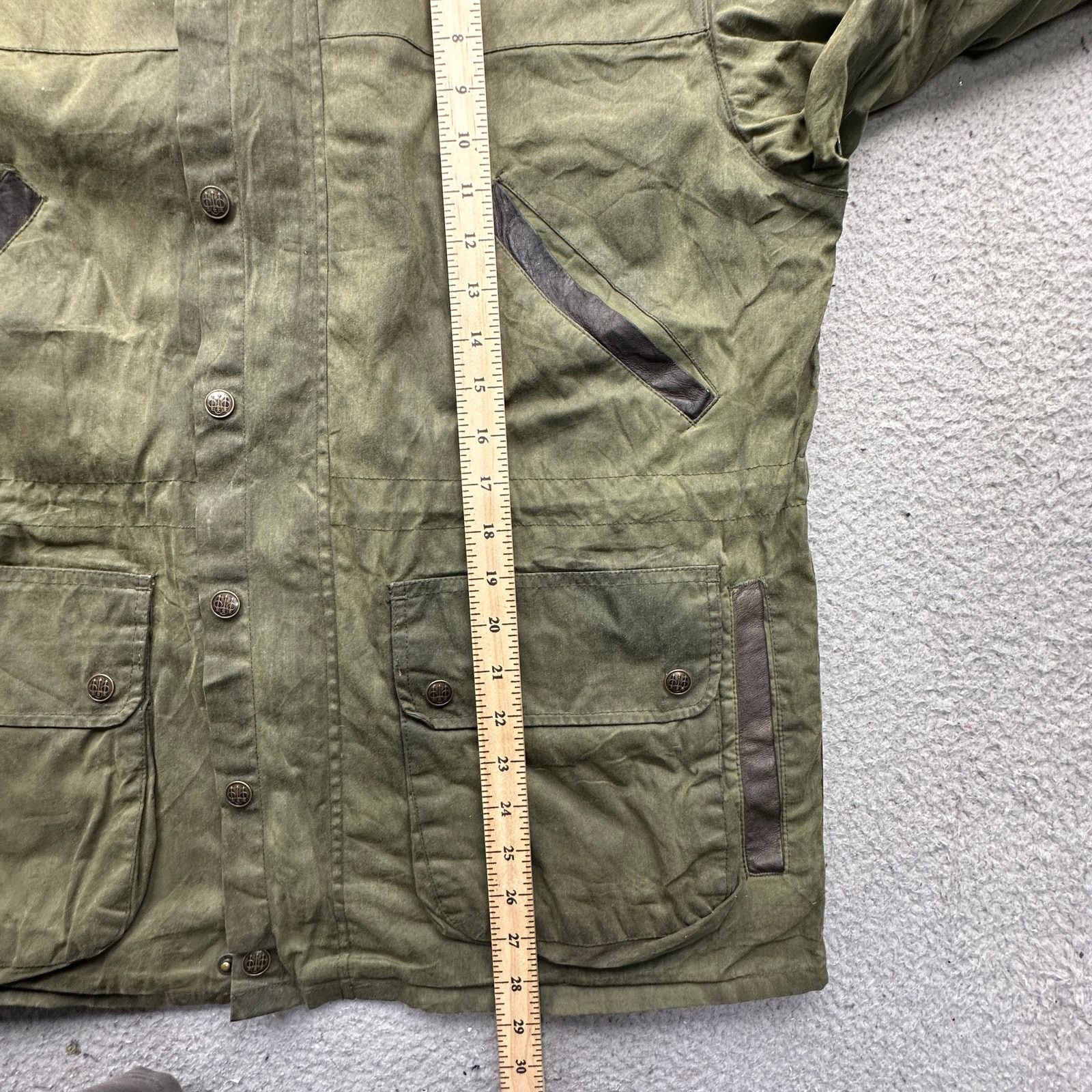 Beretta Vintage Beretta Waxed Cotton Meshed Lined Jacket Mens Medium Size US M / EU 48-50 / 2 - 4 Thumbnail