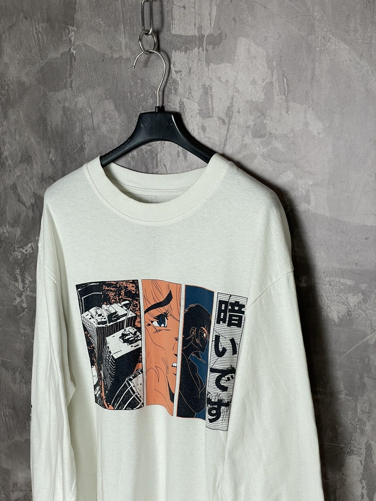 Edwin × Japanese Brand × Vintage Edwin Streetwear Anima Japanese Style Big Logo Long sleeve Size US S / EU 44-46 / 1 - 7 Thumbnail