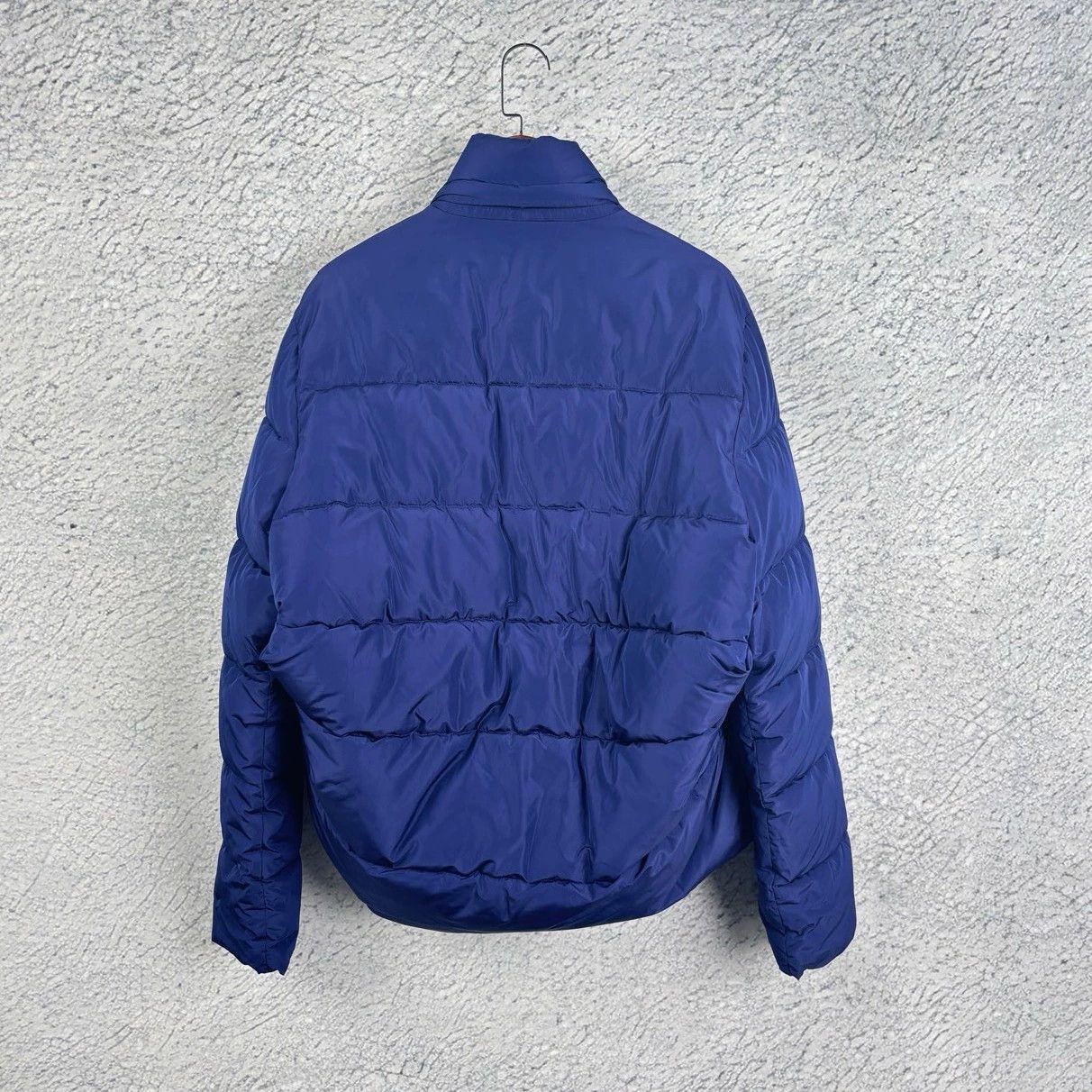 Balenciaga Balenciaga 17FW Blue Logo Puffer Jacket Size US L / EU 52-54 / 3 - 2 Thumbnail