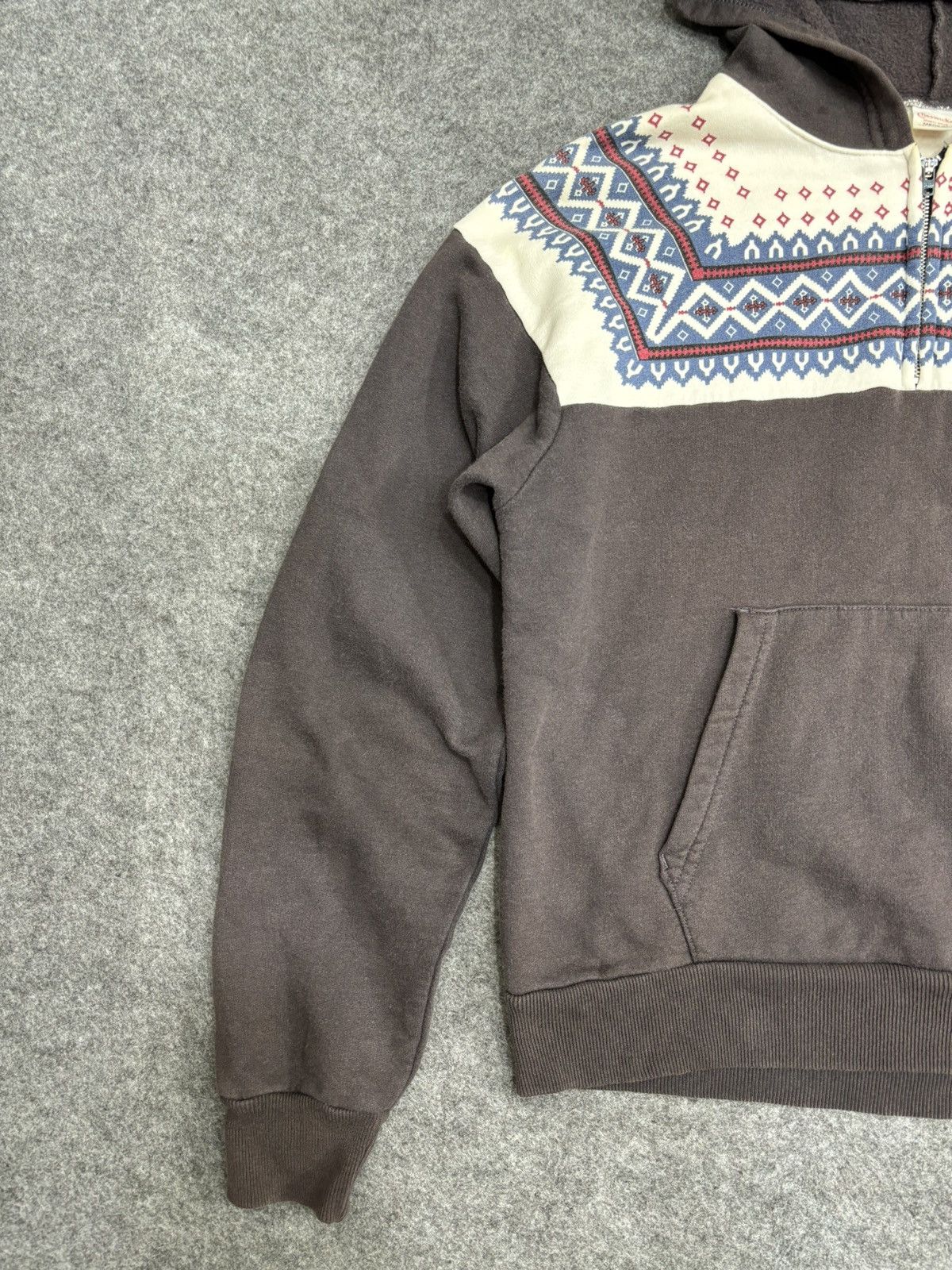 Japanese Brand 💥Aztec Motive💥Sugar Cane Pullover Hoodie F506 Size US M / EU 48-50 / 2 - 7 Thumbnail