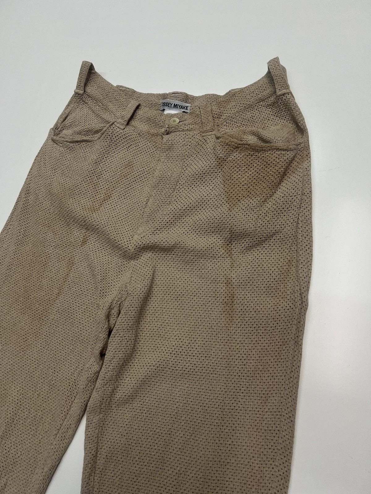 Issey Miyake ISSEY MIYAKE LINED MESH PANTS Size US 32 / EU 48 - 3 Thumbnail