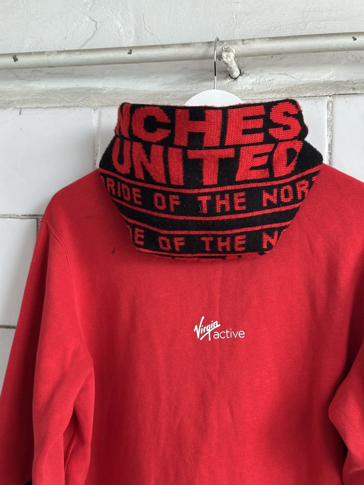 Nike Vintage Japanese Style Nike & Manchester United Custom Zip Size US M / EU 48-50 / 2 - 13 Thumbnail
