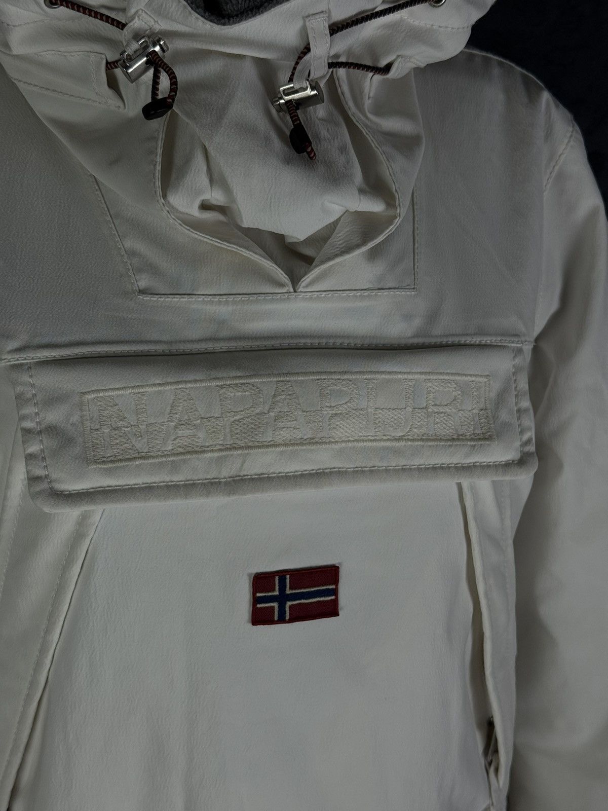 Napapijri Vintage Napapijri Skidoo Anorak Jacket Fleece Outdoor Size XL / US 12-14 / IT 48-50 - 7 Thumbnail