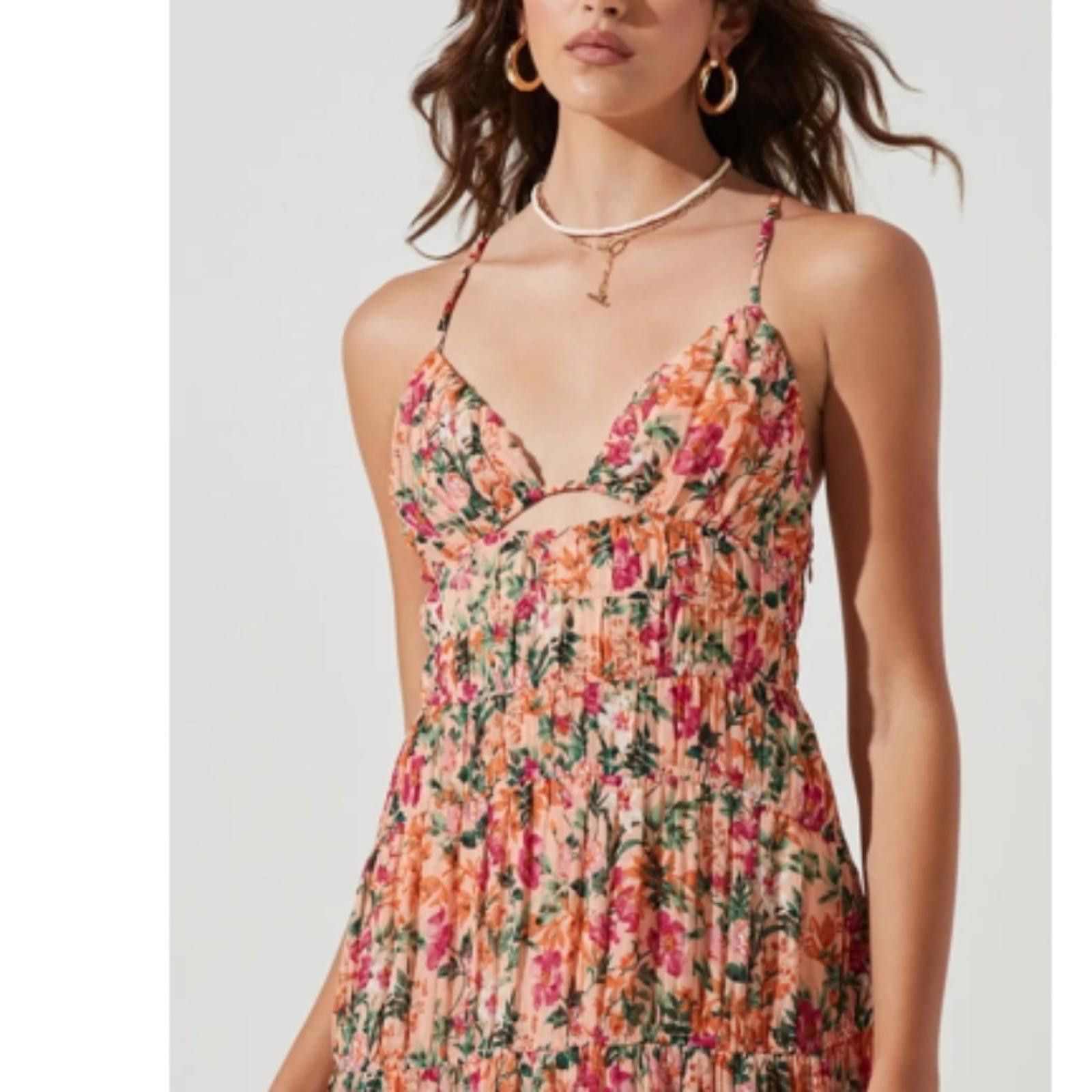 Lulus ANTHROPOLOGIE Romantic Elegant Sexy Flowy Wedding Maxi Size XS / US 0-2 / IT 36-38 - 6 Thumbnail