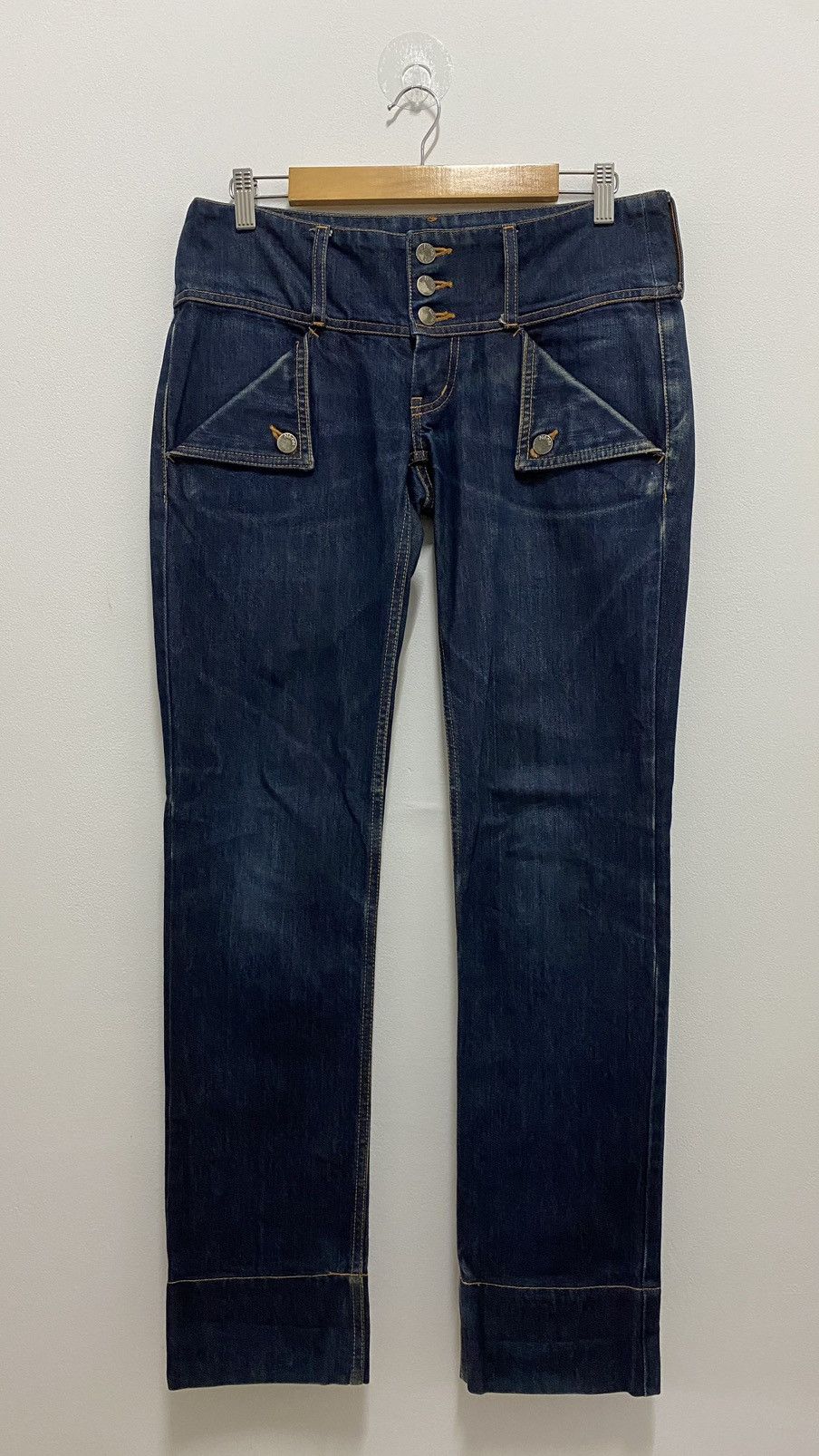 Ne-Net Ne-Net By Issey Miyake 6 Pocket Blue Jeans Denim Pants Size US 32 / EU 48 - 1 Thumbnail