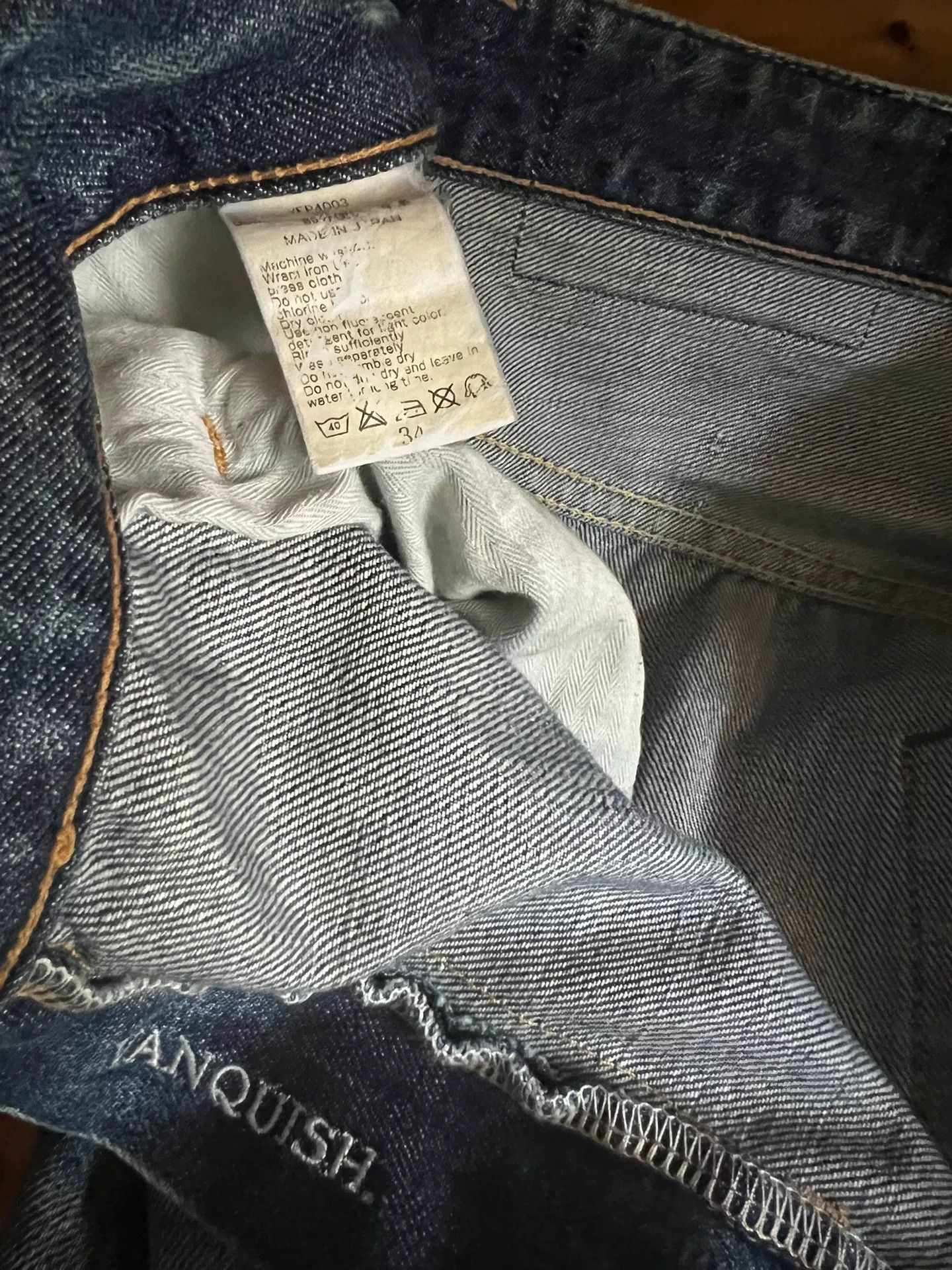 Fragment Design Vanquish & Fragment Denim Jeans Size US 34 / EU 50 - 8 Thumbnail