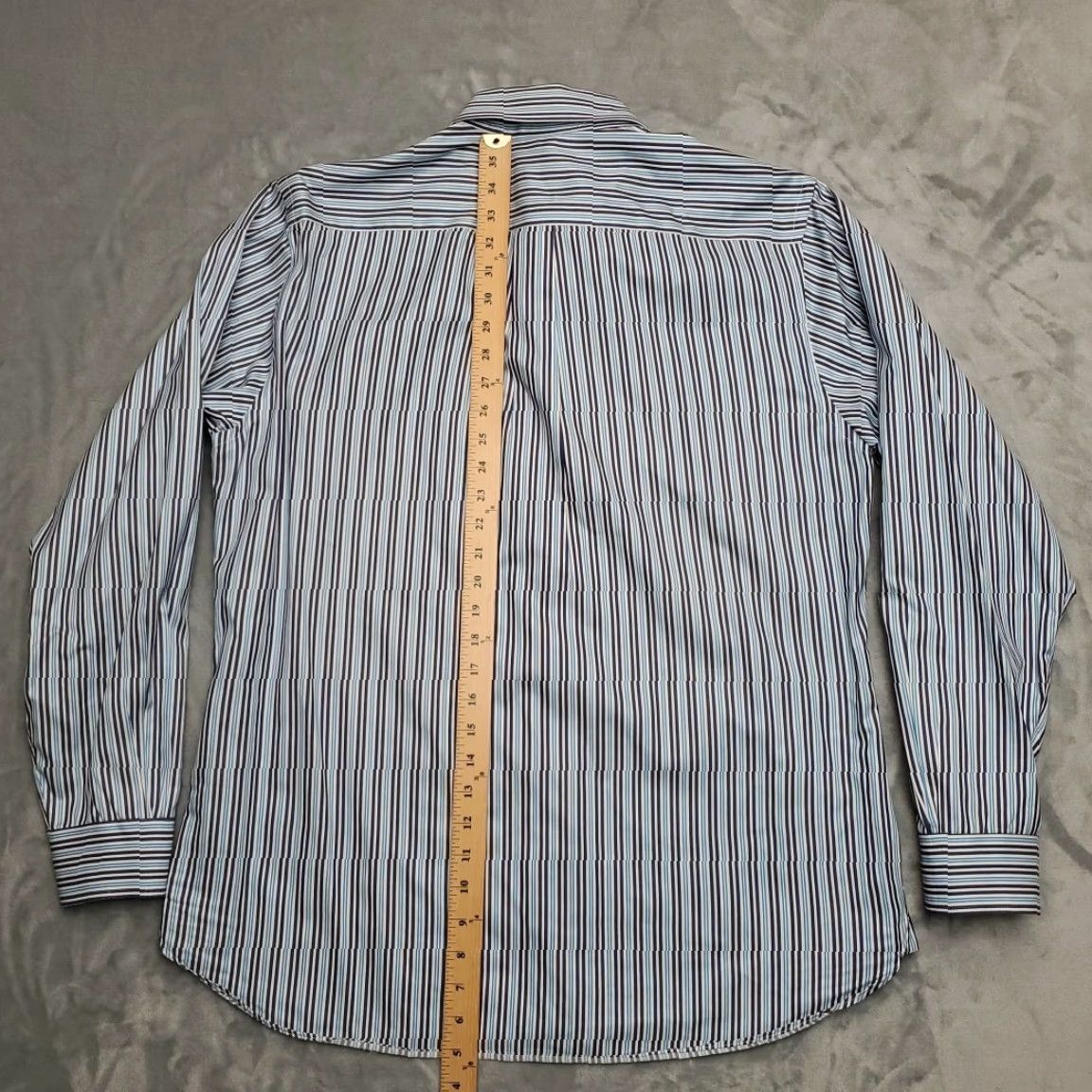 Brooks Brothers Brooks Brothers County Club Shirt Mens Large USA Egypt Cotton Slim Fit Striped Button-Up Size US L / EU 52-54 / 3 - 7 Thumbnail