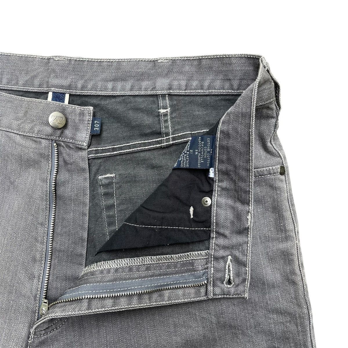 Z Zegna Grey Zegna Smart Denim Pants Size US 34 / EU 50 - 6 Thumbnail