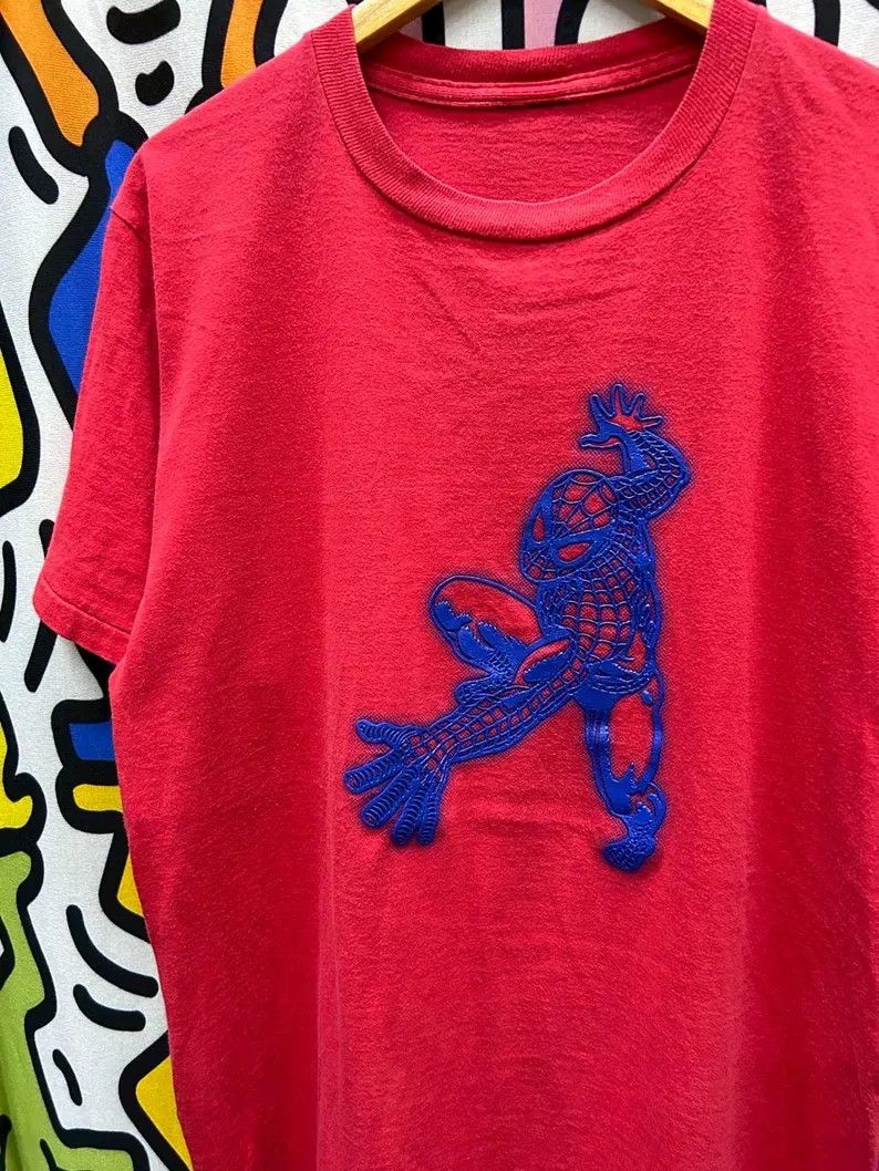 Vintage Vintage 2000 SpiderMan Marvel tshirt size L Size US L / EU 52-54 / 3 - 1 Thumbnail