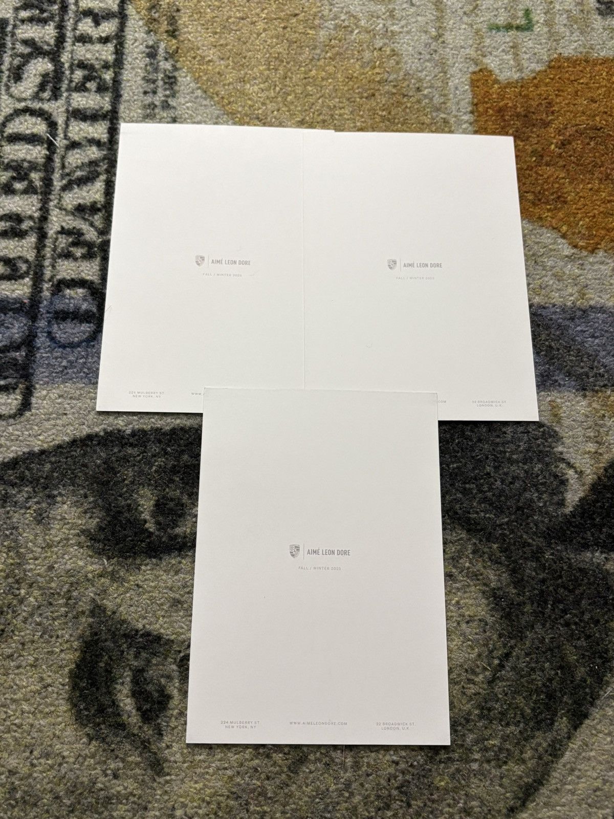 Aime Leon Dore × Porsche Design Aime Leon Dore x Porsche Postcard Set of 3 (INSTORE ONLY) Size ONE SIZE - 2 Thumbnail