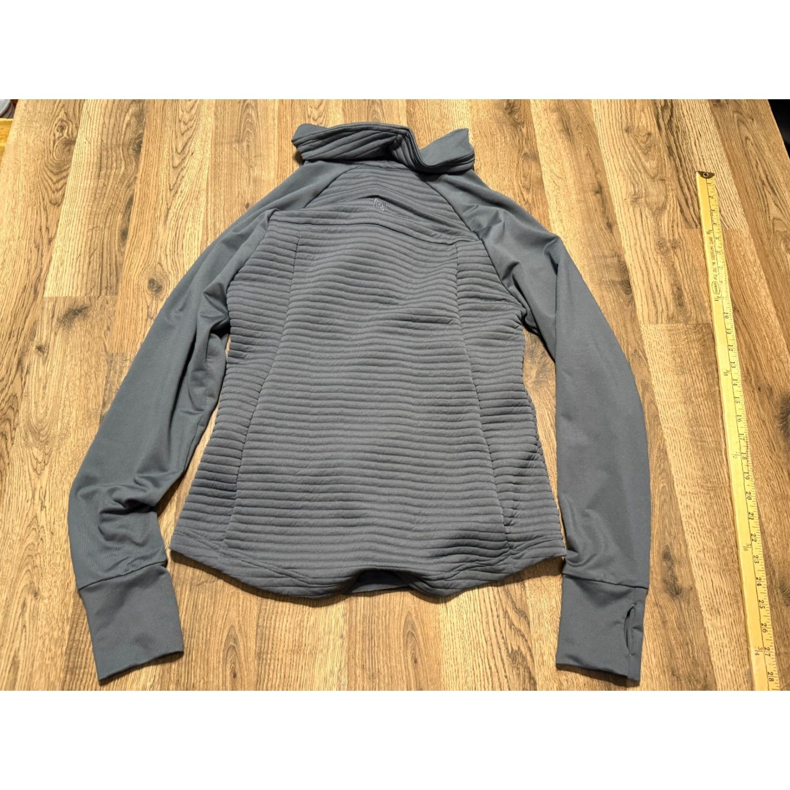Vintage 5.11 Tactical Sweater Women's Size Small Gray Full Zip Up Long Sleeve Pockets Size S / US 4 / IT 40 - 2 Thumbnail