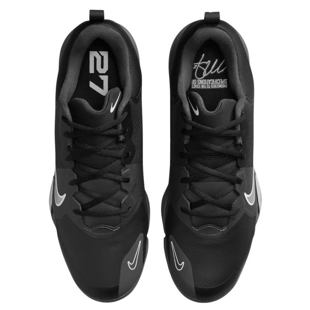 Nike Nike Force Zoom Trout 9 Pro Men Size 7 Black Metal Baseball Size US 7 / EU 40 - 5 Thumbnail