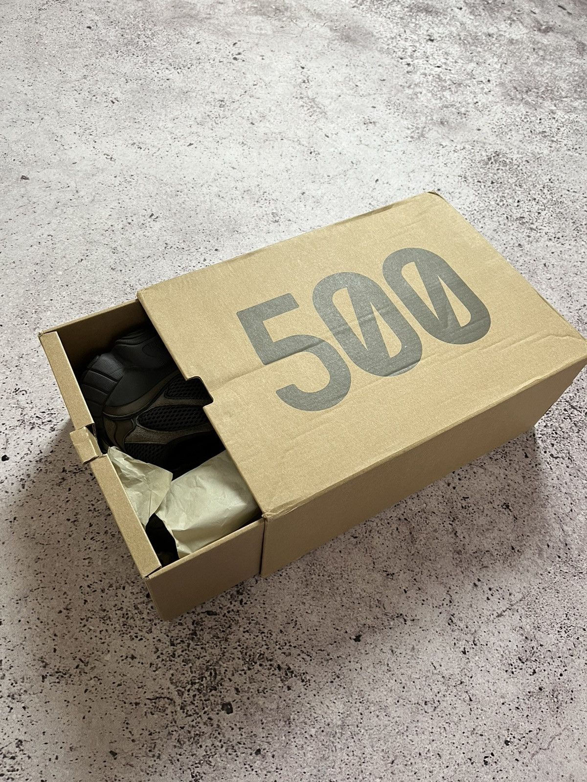 Adidas × Kanye West Adidas Yeezy 500 Utility Black Size US 13 / EU 46 - 8 Thumbnail