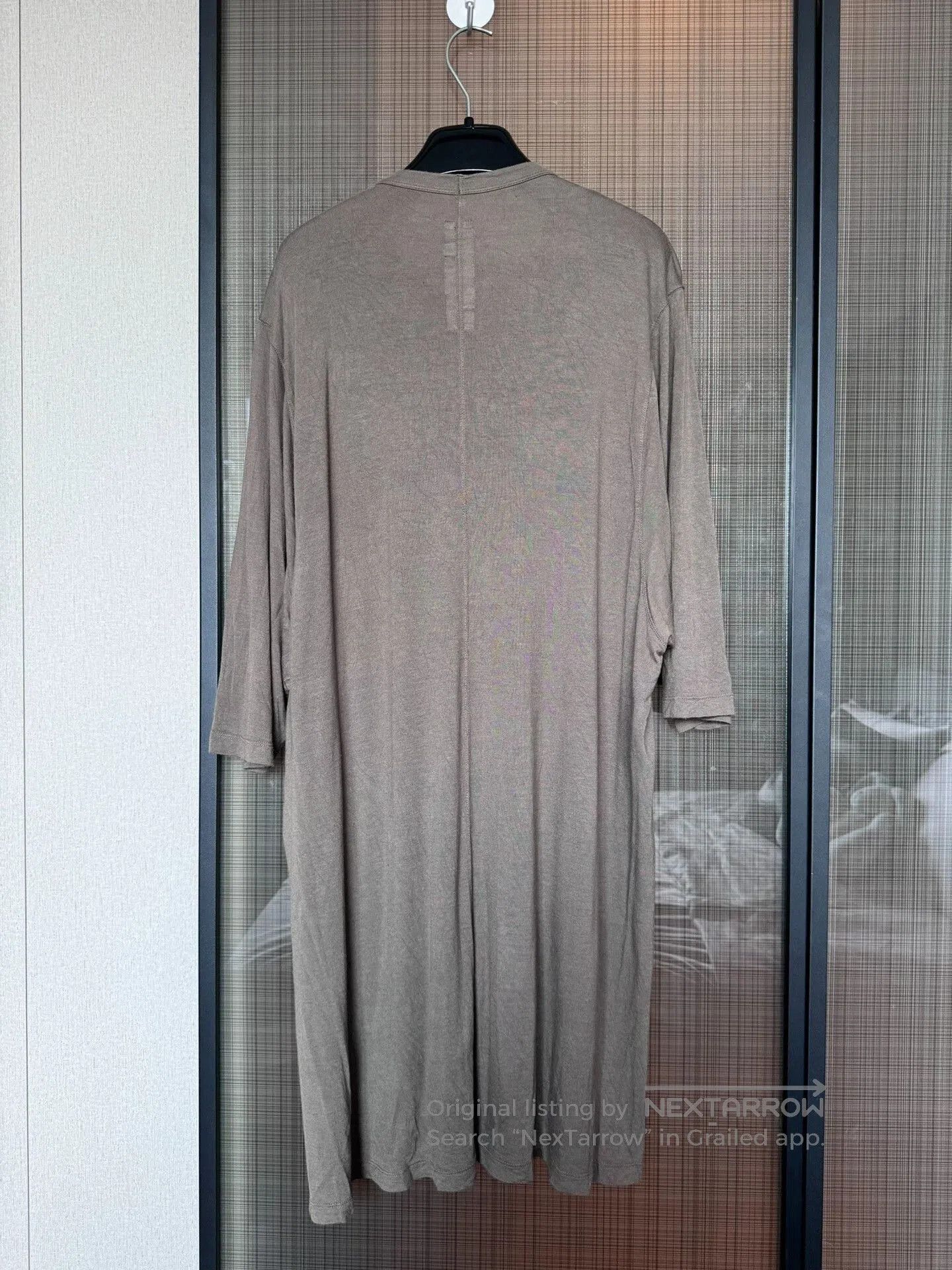 Rick Owens Rick Owens Men's Long Crewneck S/S T. Size US XS / EU 42 / 0 - 2 Thumbnail