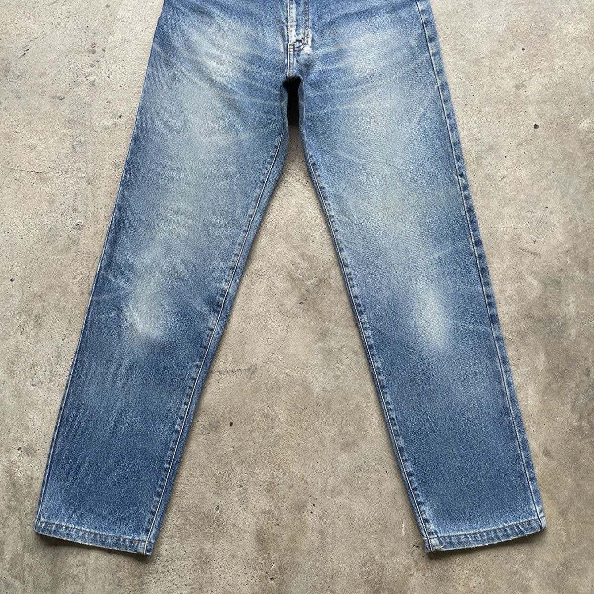 Japanese Brand W29x31.5💥 Vintage Japanese Brand Faded Denim Jeans Pants Size US 29 - 4 Thumbnail