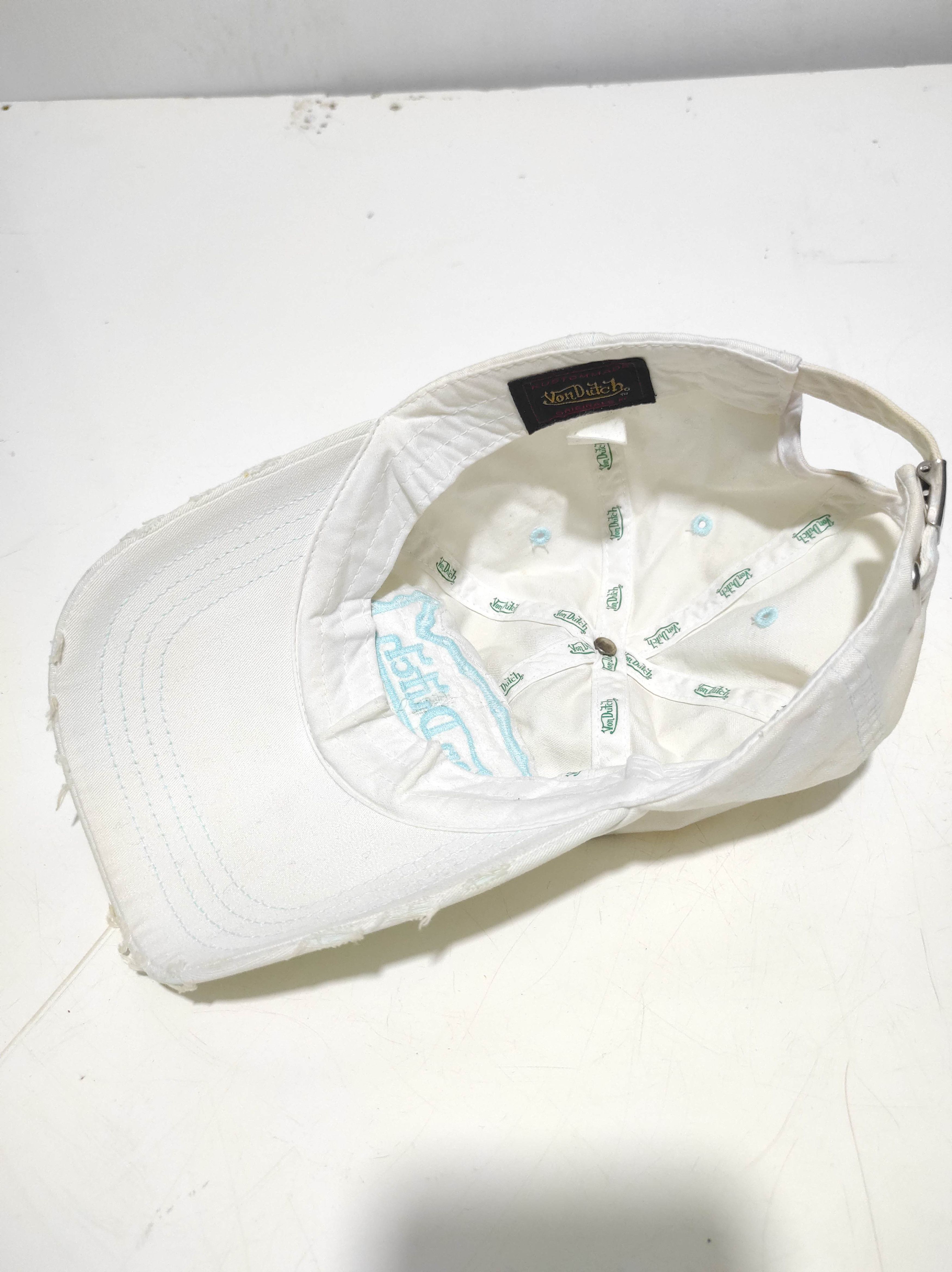 Von Dutch Von Dutch Distressed Hats Caps Size ONE SIZE - 7 Thumbnail