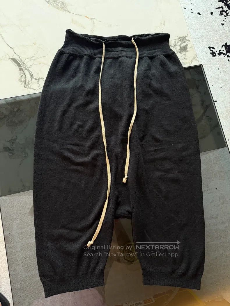 Rick Owens RICK OWENS size L Wool knitted pants Size US 27 - 1 Thumbnail