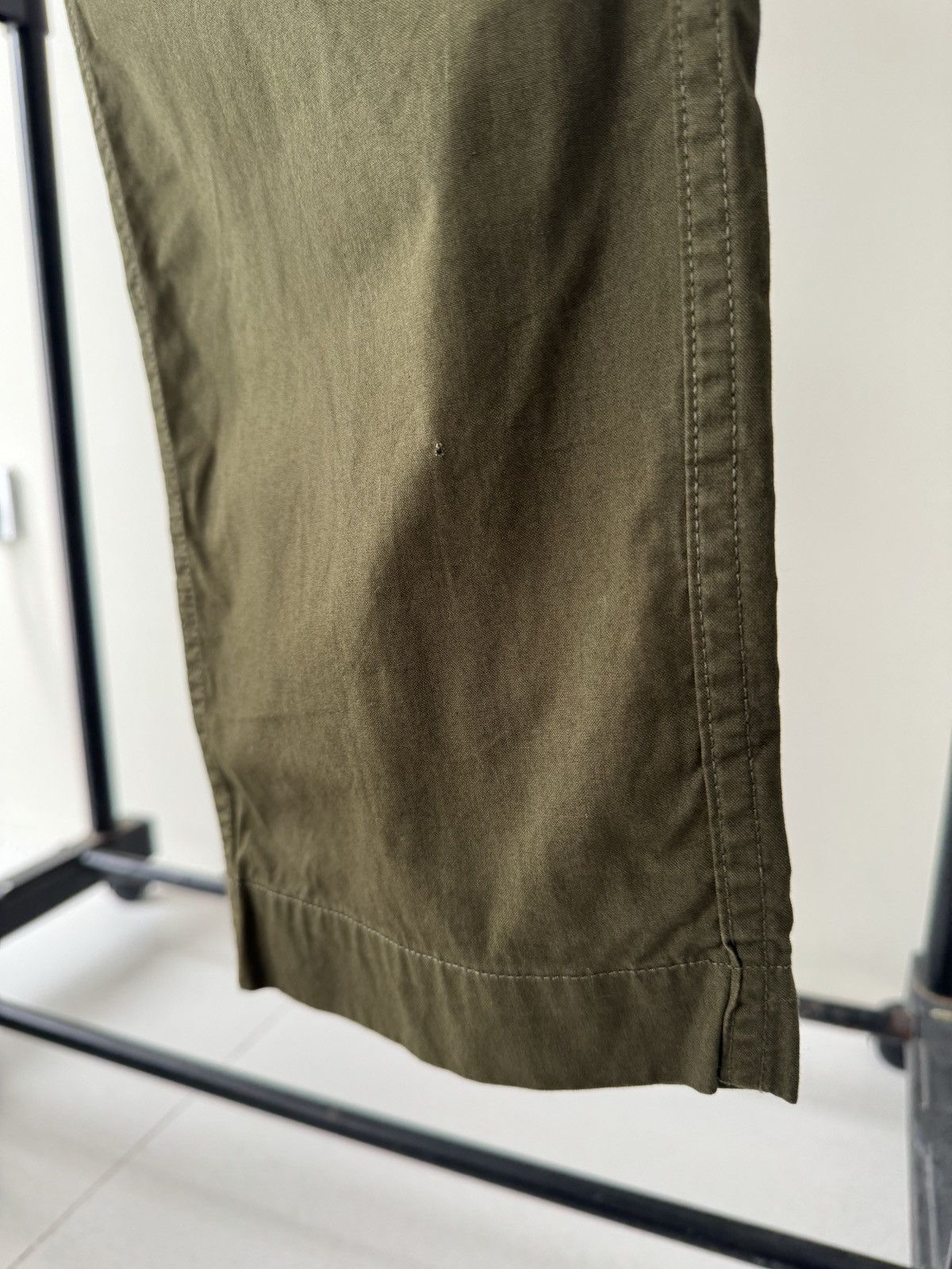Comme des Garcons × Junya Watanabe Green Pleated pants Size US 31 - 9 Thumbnail