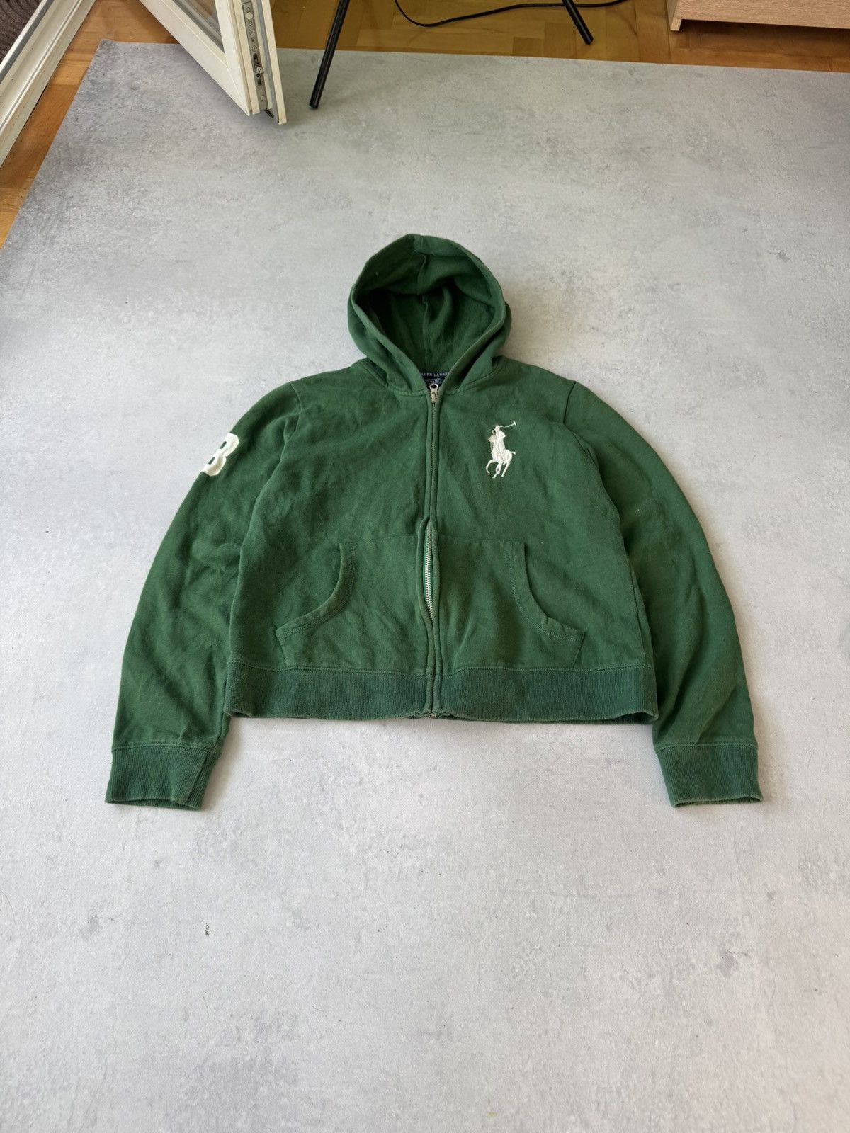 Polo Ralph Lauren Vintage Polo Ralph Lauren Zip Hoodie Size M / US 6-8 / IT 42-44 - 2 Thumbnail