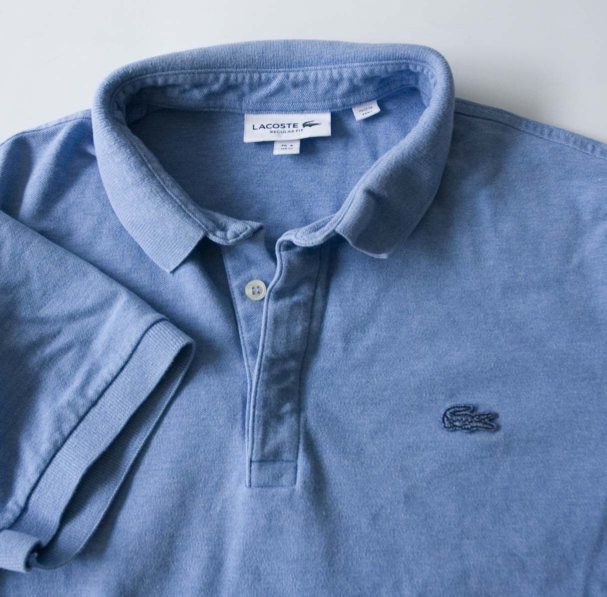 Lacoste Lacoste Polo Shirt Size M Blue Size US M / EU 48-50 / 2 - 2 Thumbnail