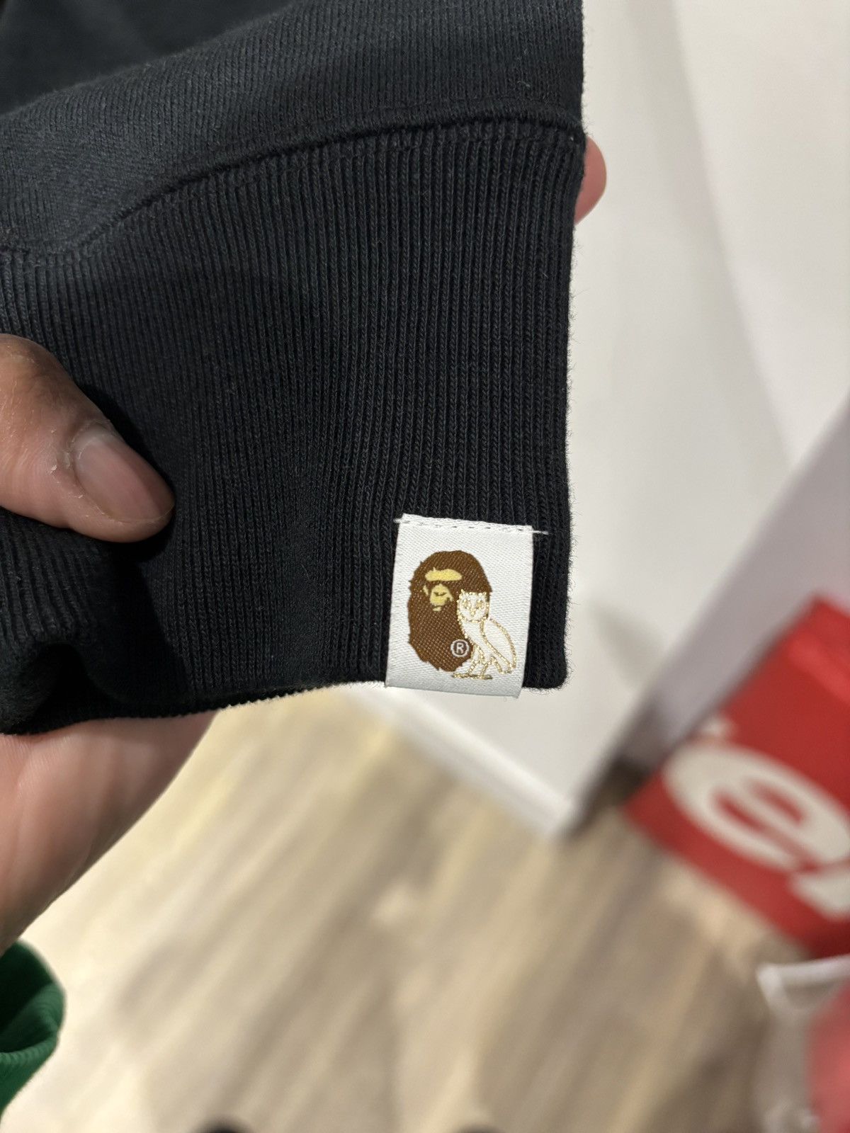 Bape × October's Very Own Bape x OVO Pullover Hoodie (FW23) Size: L Size US L / EU 52-54 / 3 - 5 Thumbnail