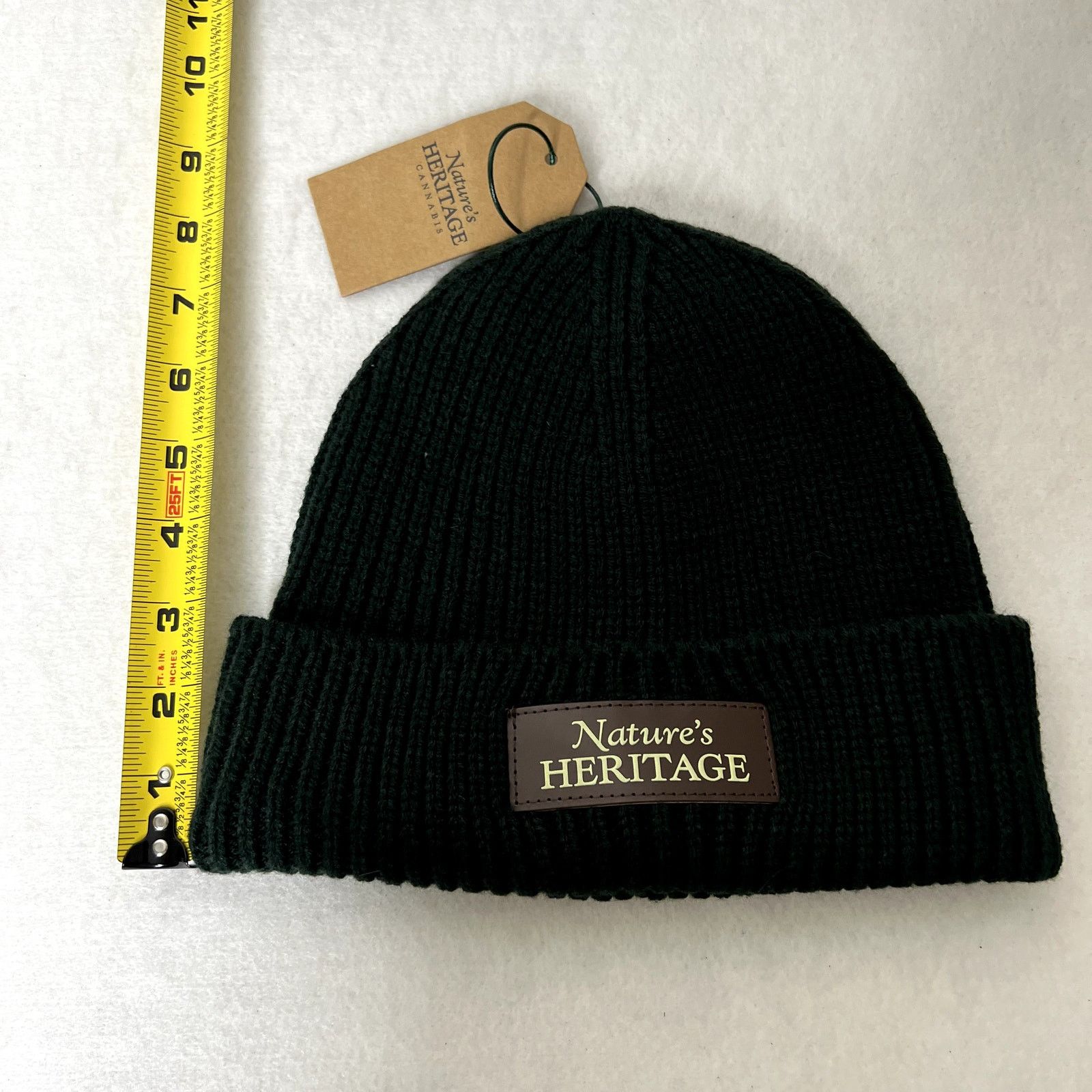 Other Nature's Heritage Green Knit Beanie Hat Size ONE SIZE - 6 Thumbnail
