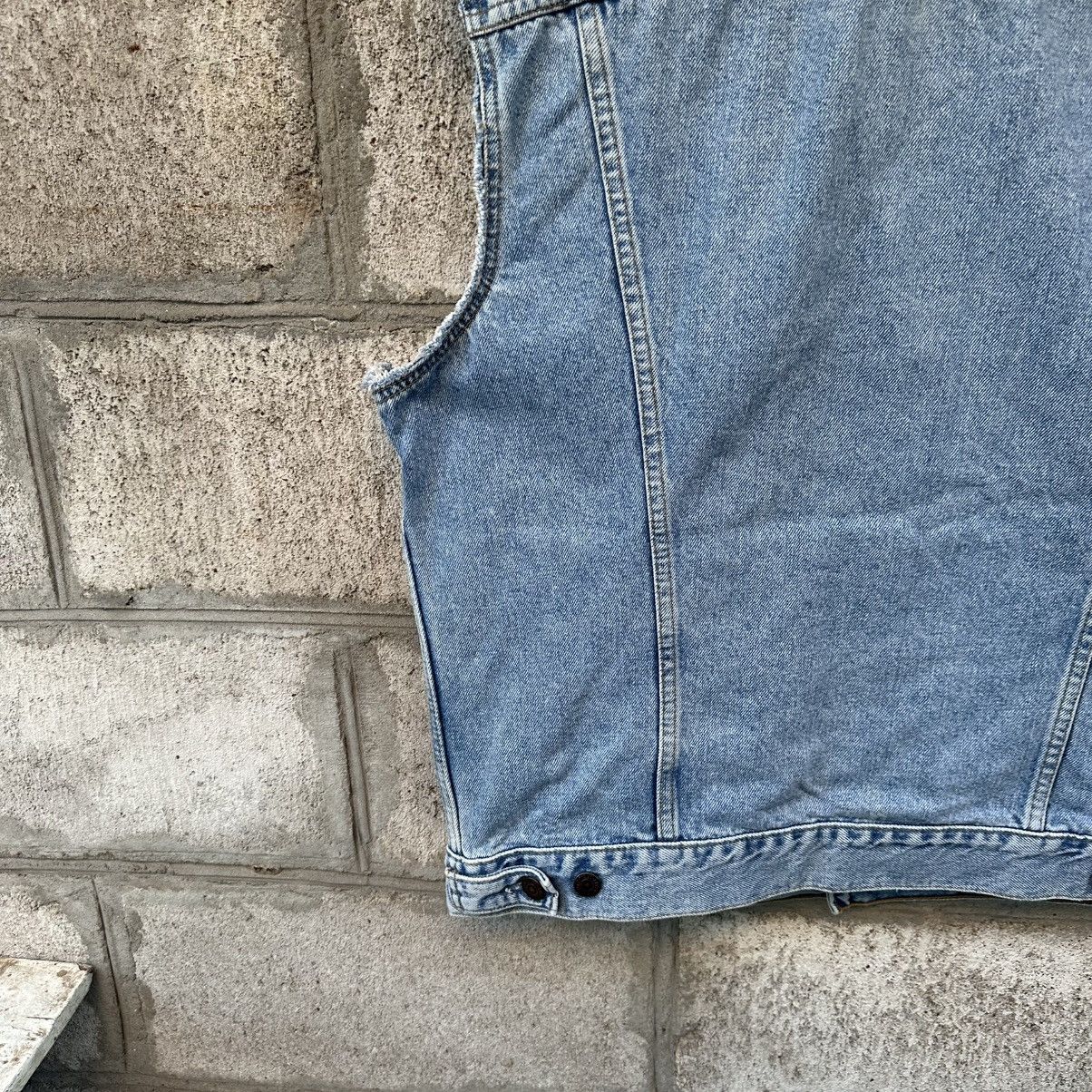 Levi's Vintage Clothing Vintage Levi’s 70503 Denim Vest Crazy Western 00s USA Size L Size US L / EU 52-54 / 3 - 8 Thumbnail