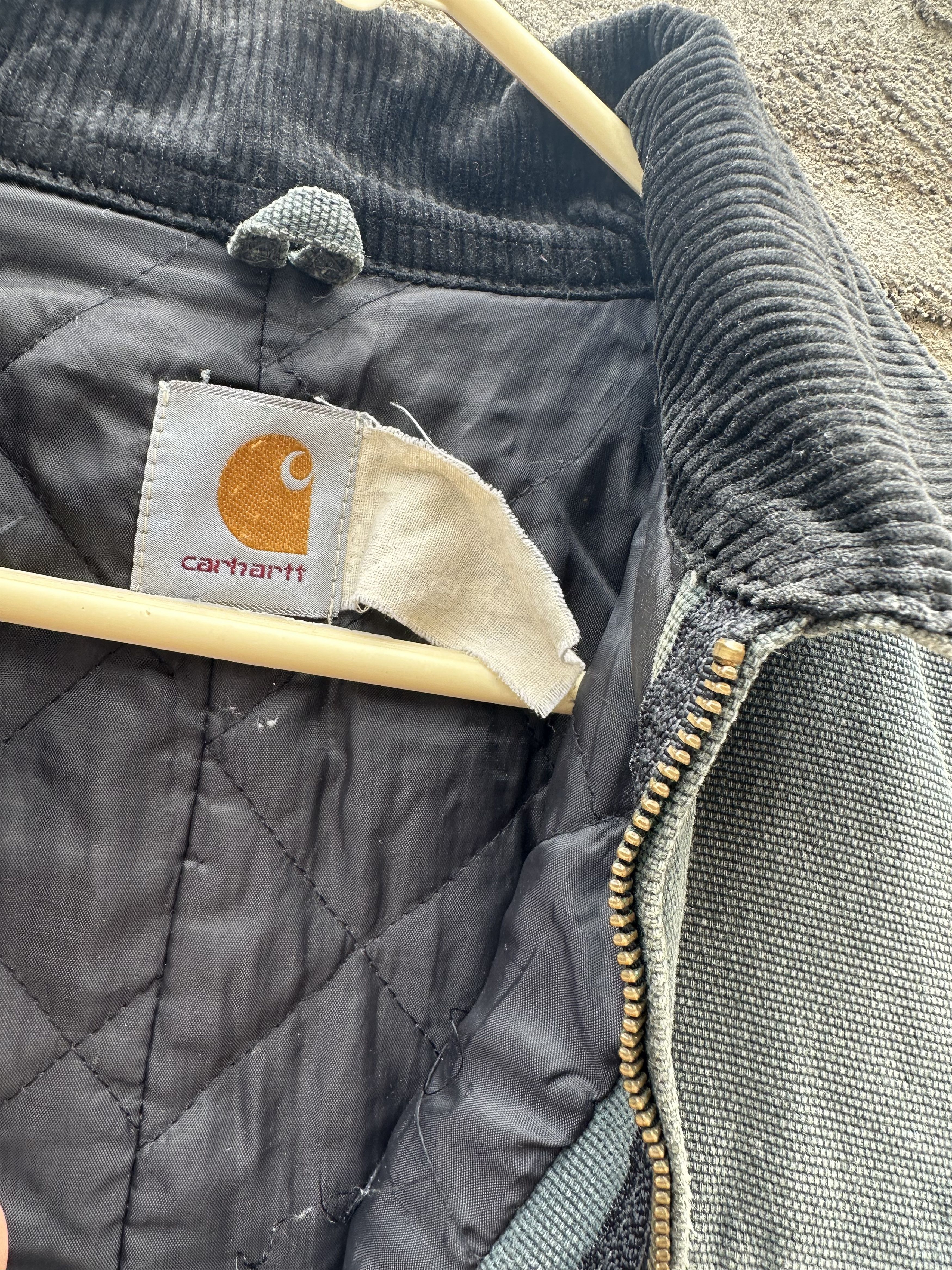 Carhartt 90s Carhartt Detroit Jacket J01 - Faded Gray / Distressed Size US L / EU 52-54 / 3 - 6 Thumbnail